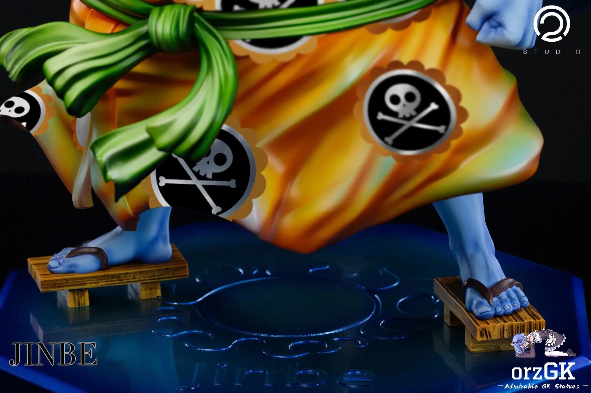 C2 Studio - One Piece Seven Warlords of the Sea 7 Jinbe resin statue Navy Toys anime figure