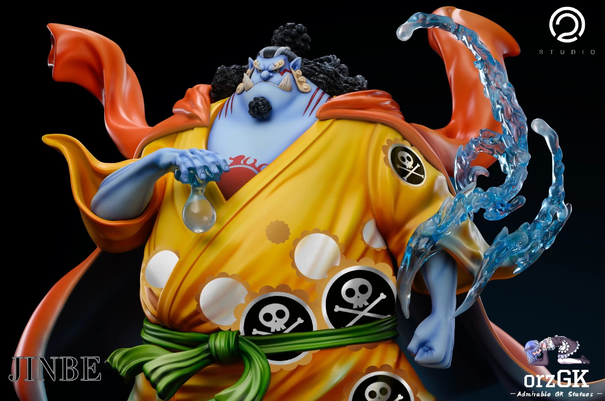 C2 Studio - One Piece Seven Warlords of the Sea 7 Jinbe resin statue Navy Toys anime figure