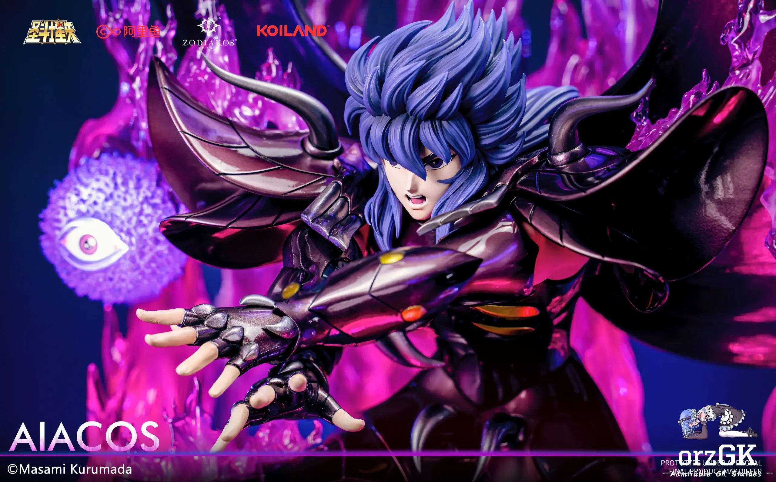 Zodiakos Studio - Saint Seiya Aiacos Masami Kurumada (Licensed)