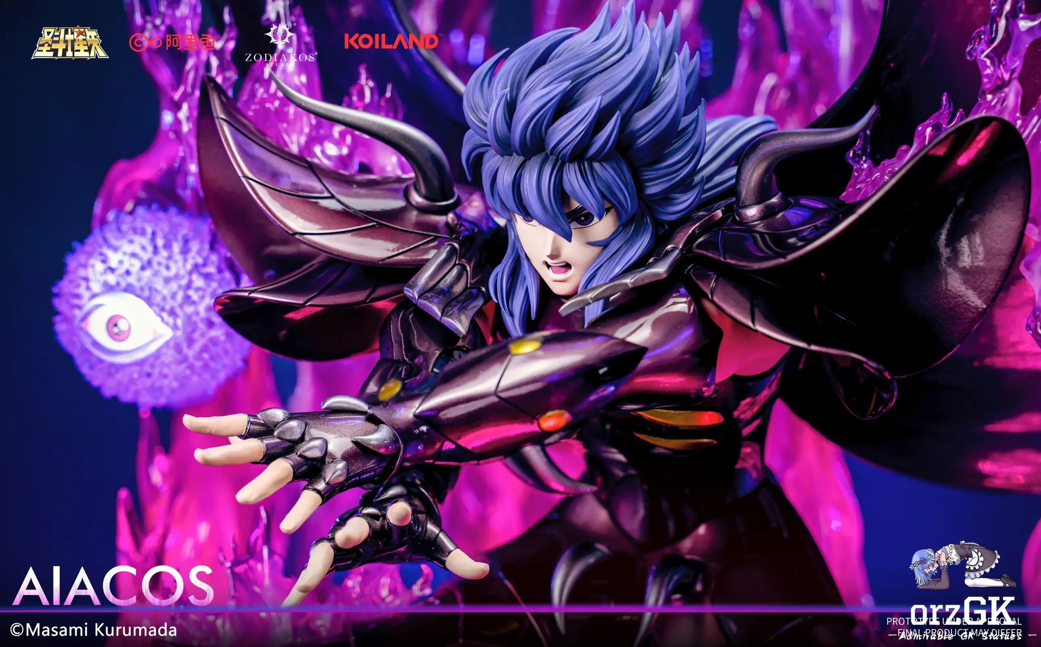 Zodiakos Studio - Saint Seiya Aiacos Masami Kurumada (Licensed)