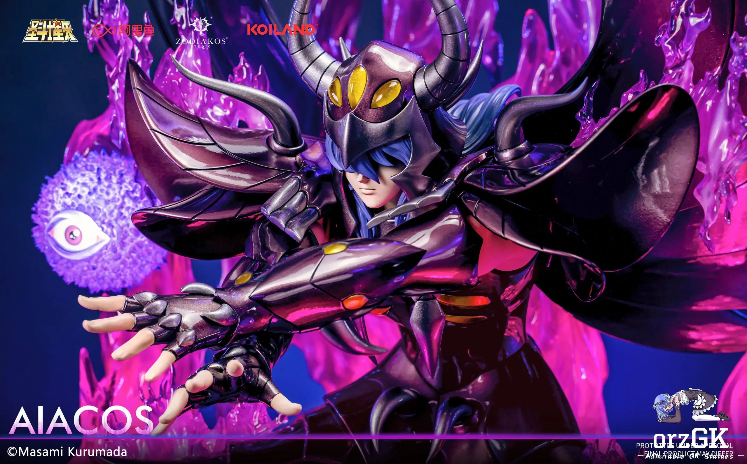 Zodiakos Studio - Saint Seiya Aiacos Masami Kurumada (Licensed)