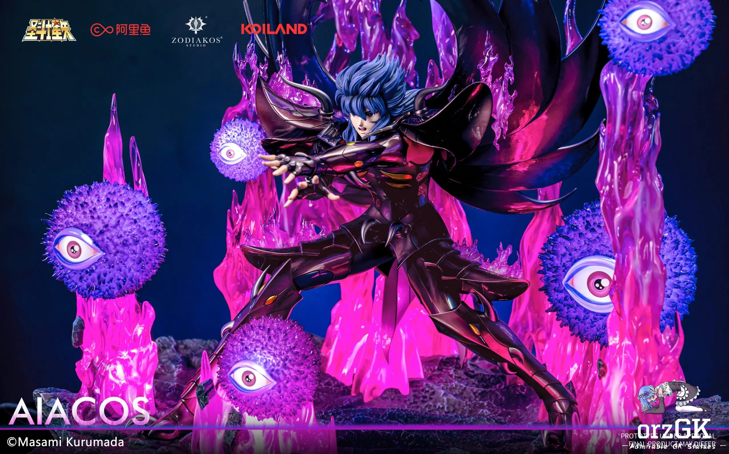 Zodiakos Studio - Saint Seiya Aiacos Masami Kurumada (Licensed)