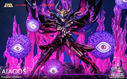Zodiakos Studio - Saint Seiya Aiacos Masami Kurumada (Licensed) resin statue Navy Toys anime figure