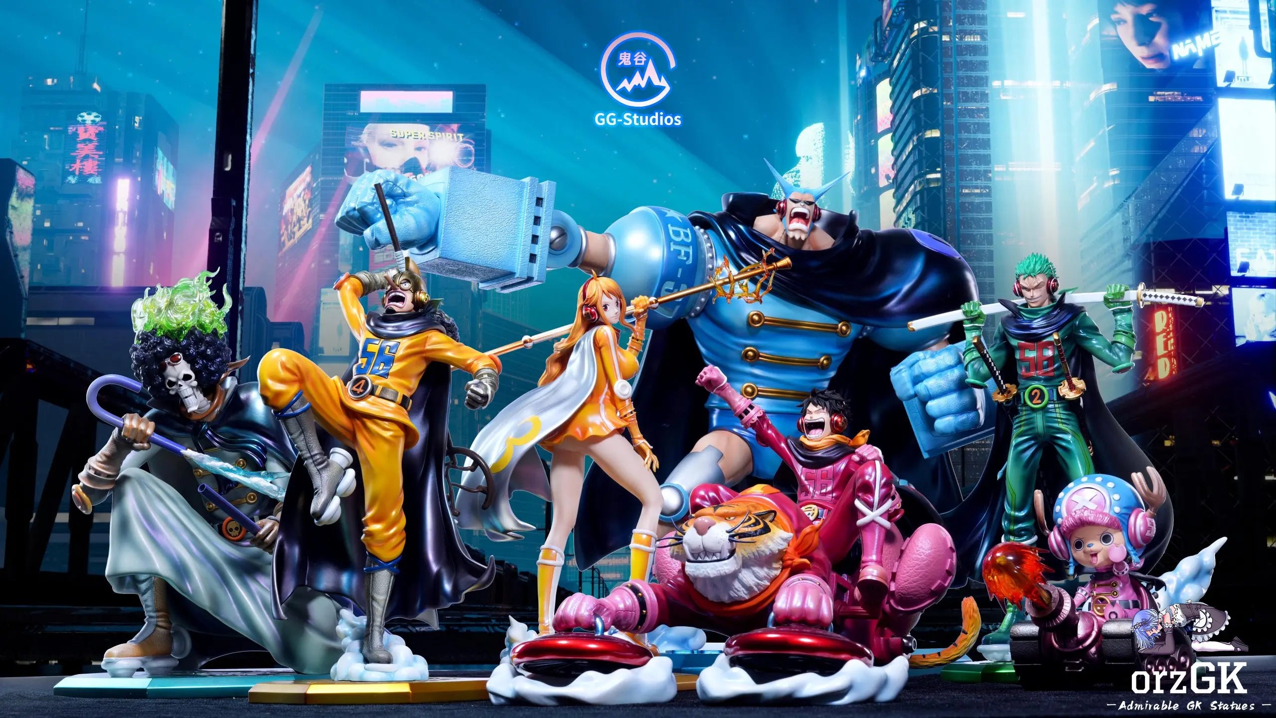 GG Studio - One Piece Germa 66 #8 Franky & Pink Franky