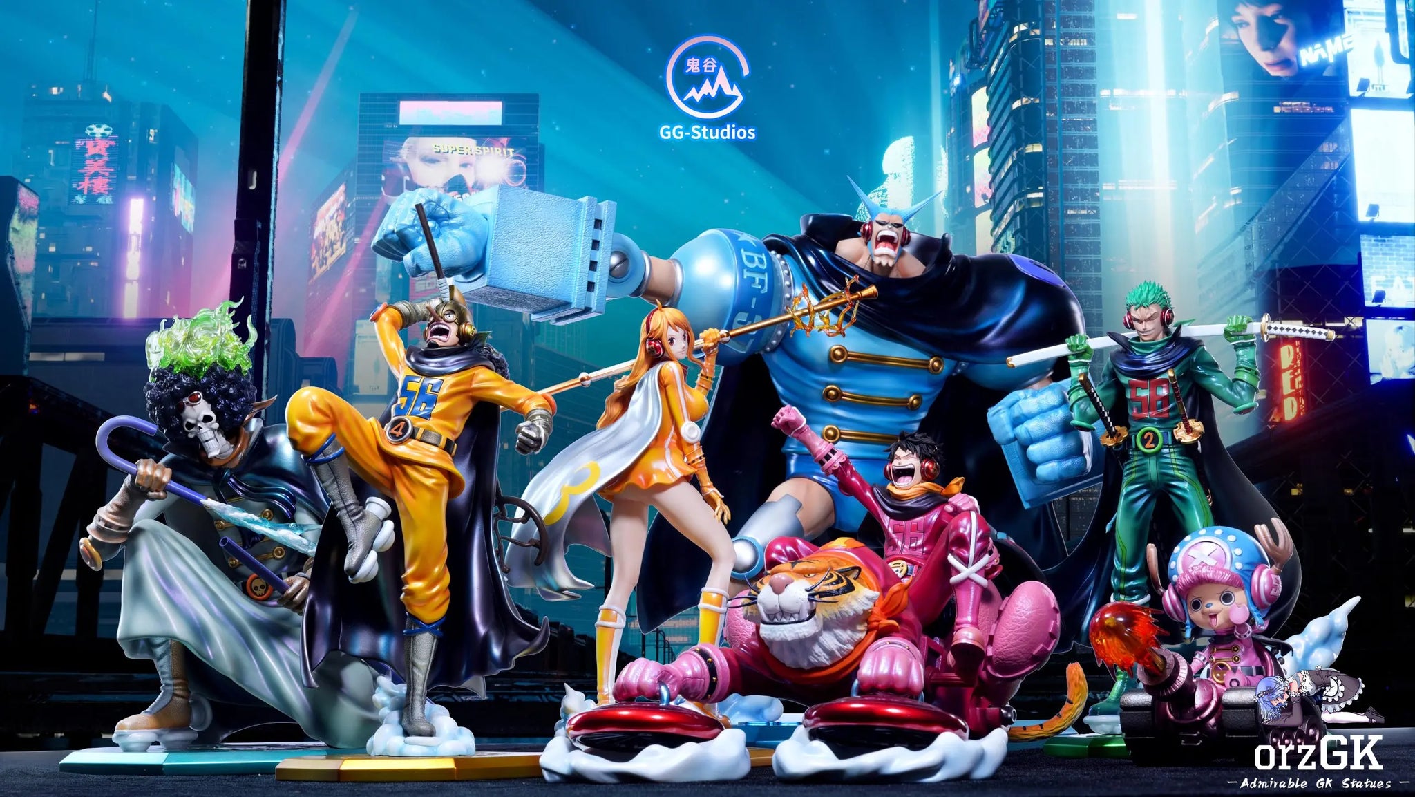GG Studio - One Piece Germa 66 #8 Franky & Pink Franky