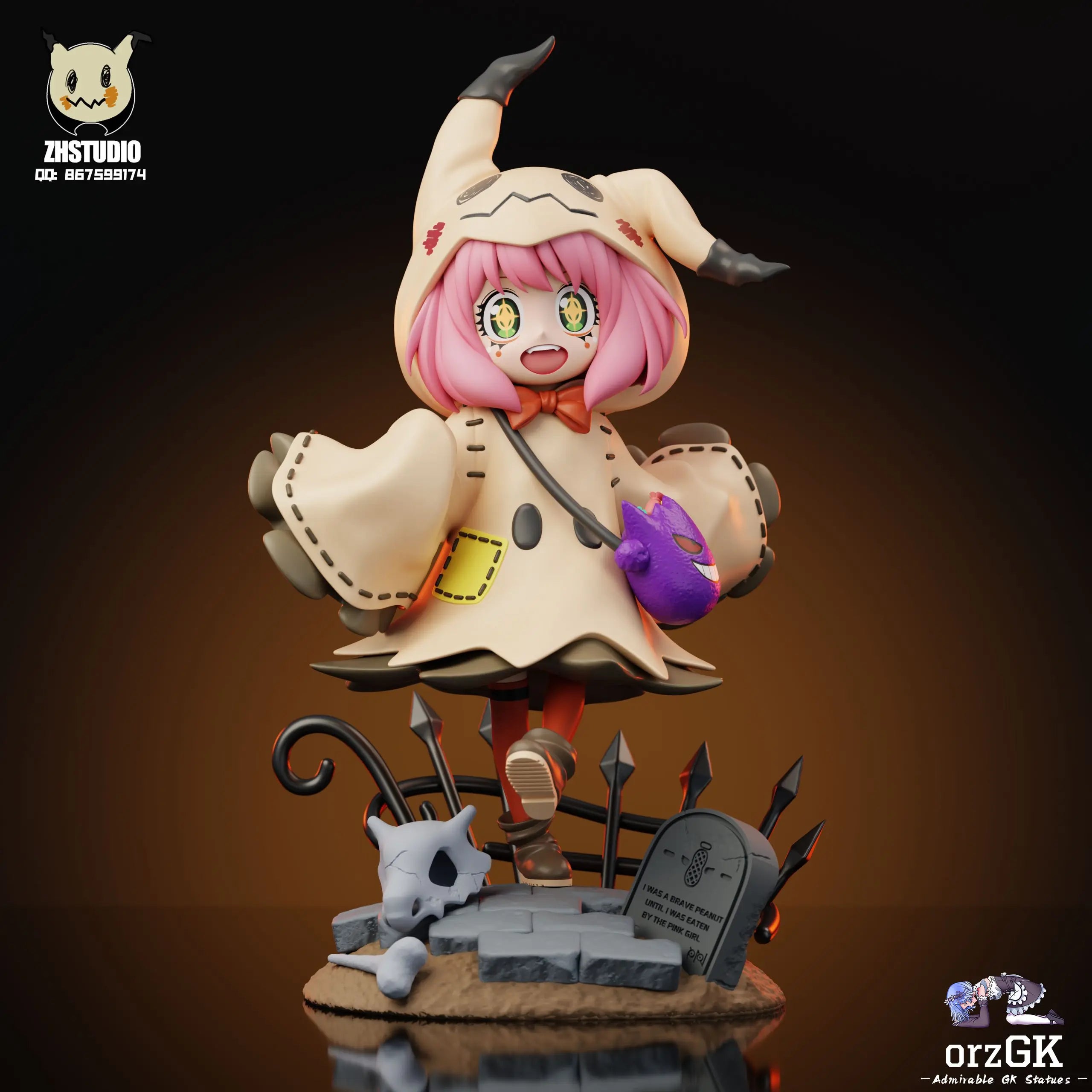 ZH Studio - Anya Forger COS Mimikyu Halloween Limited