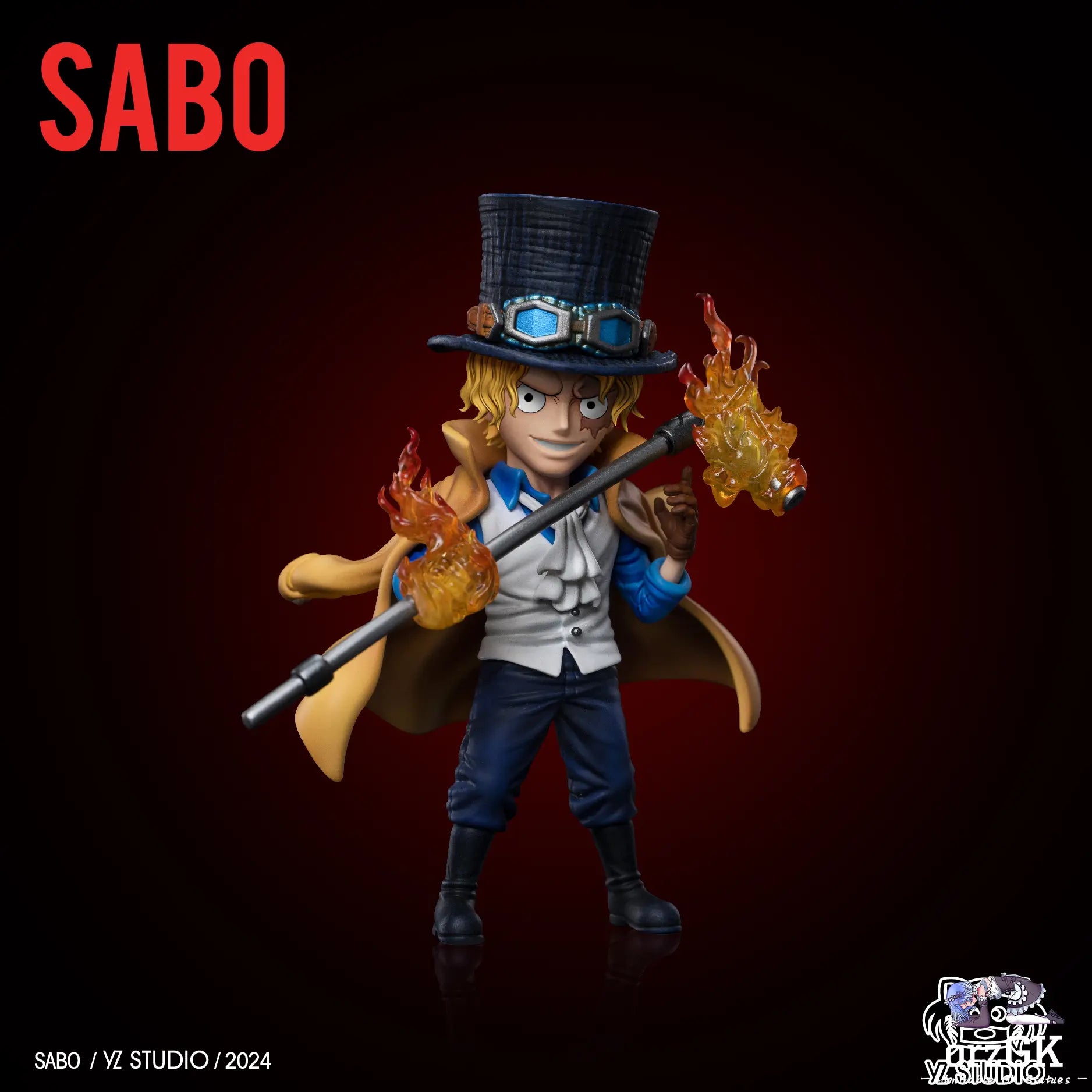 YZ Studio - One Piece Revolutionary Army #5 Chief of Staff Flame Emperor Sabo