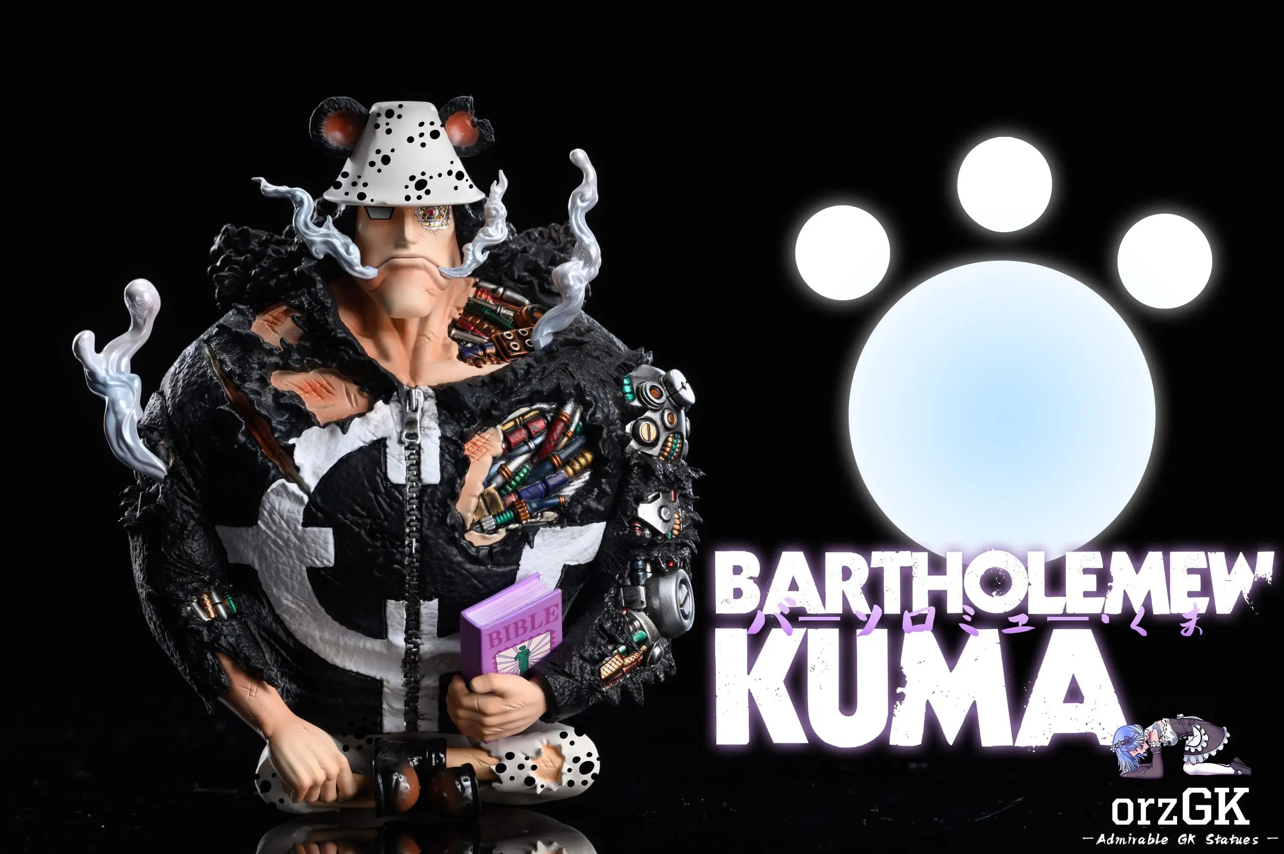 League Studio - One Piece Series Bartholomew Kuma (Battle Damaged Sitting Bear)