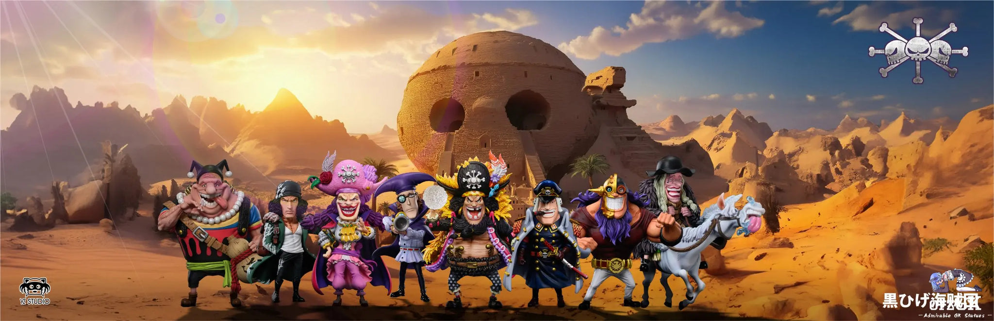 YZ Studio - One Piece Blackbeard Pirates #8 Vasco Shot