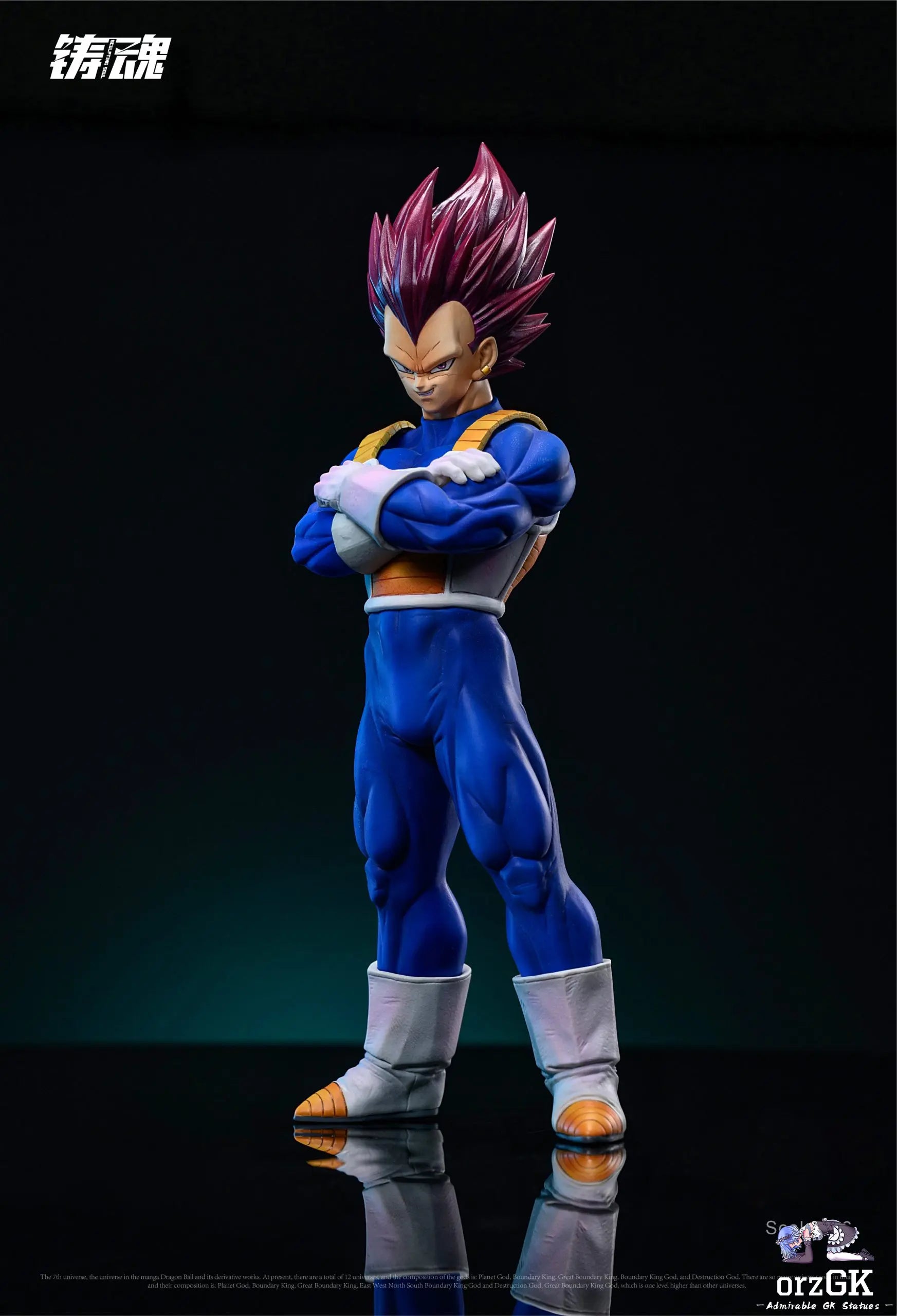 Sculpting Soul Studio - Super Warriors of Universe 7 (Goku, Vegeta, Gohan, Piccolo, Broly)