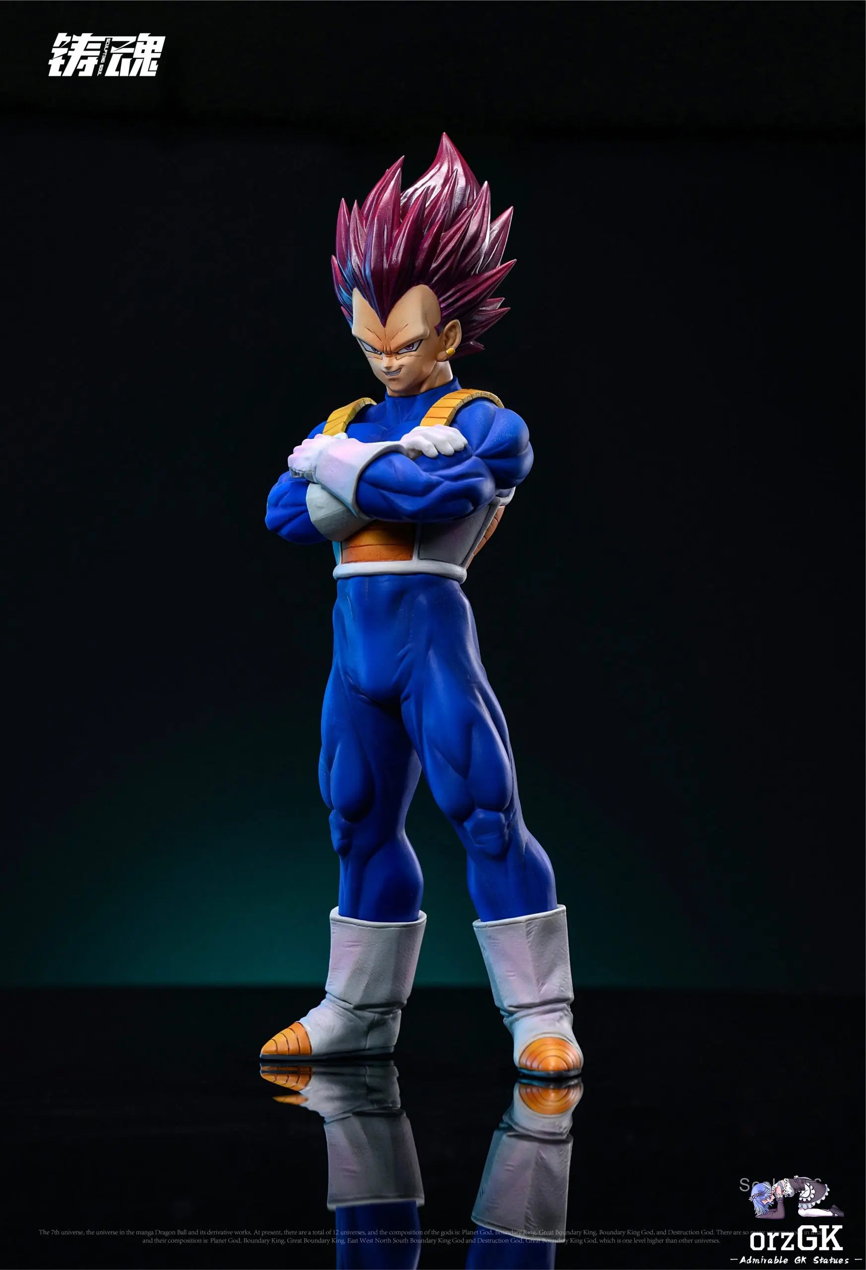 Sculpting Soul Studio - Super Warriors of Universe 7 (Goku, Vegeta, Gohan, Piccolo, Broly)