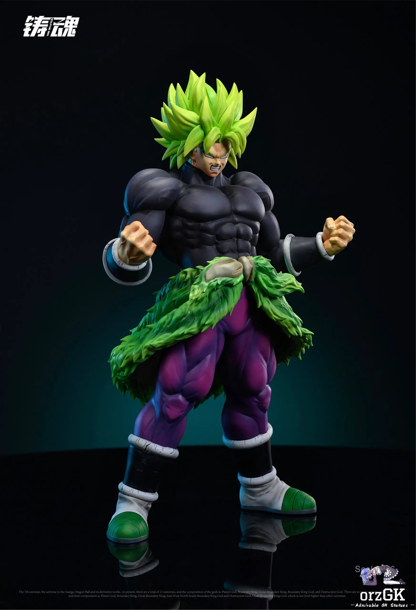 Sculpting Soul Studio - Super Warriors of Universe 7 (Goku, Vegeta, Gohan, Piccolo, Broly)