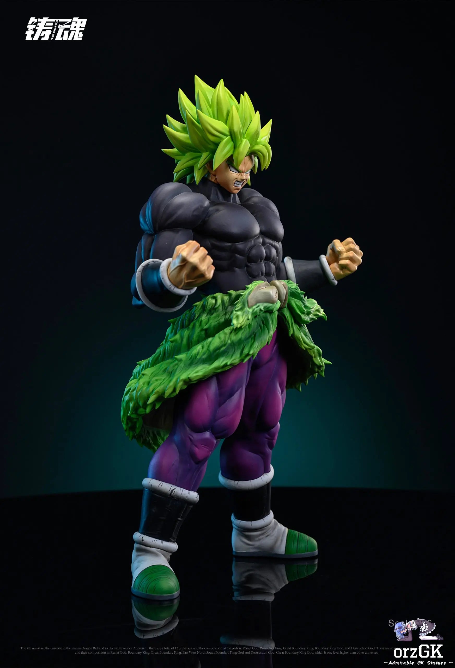 Sculpting Soul Studio - Super Warriors of Universe 7 (Goku, Vegeta, Gohan, Piccolo, Broly)
