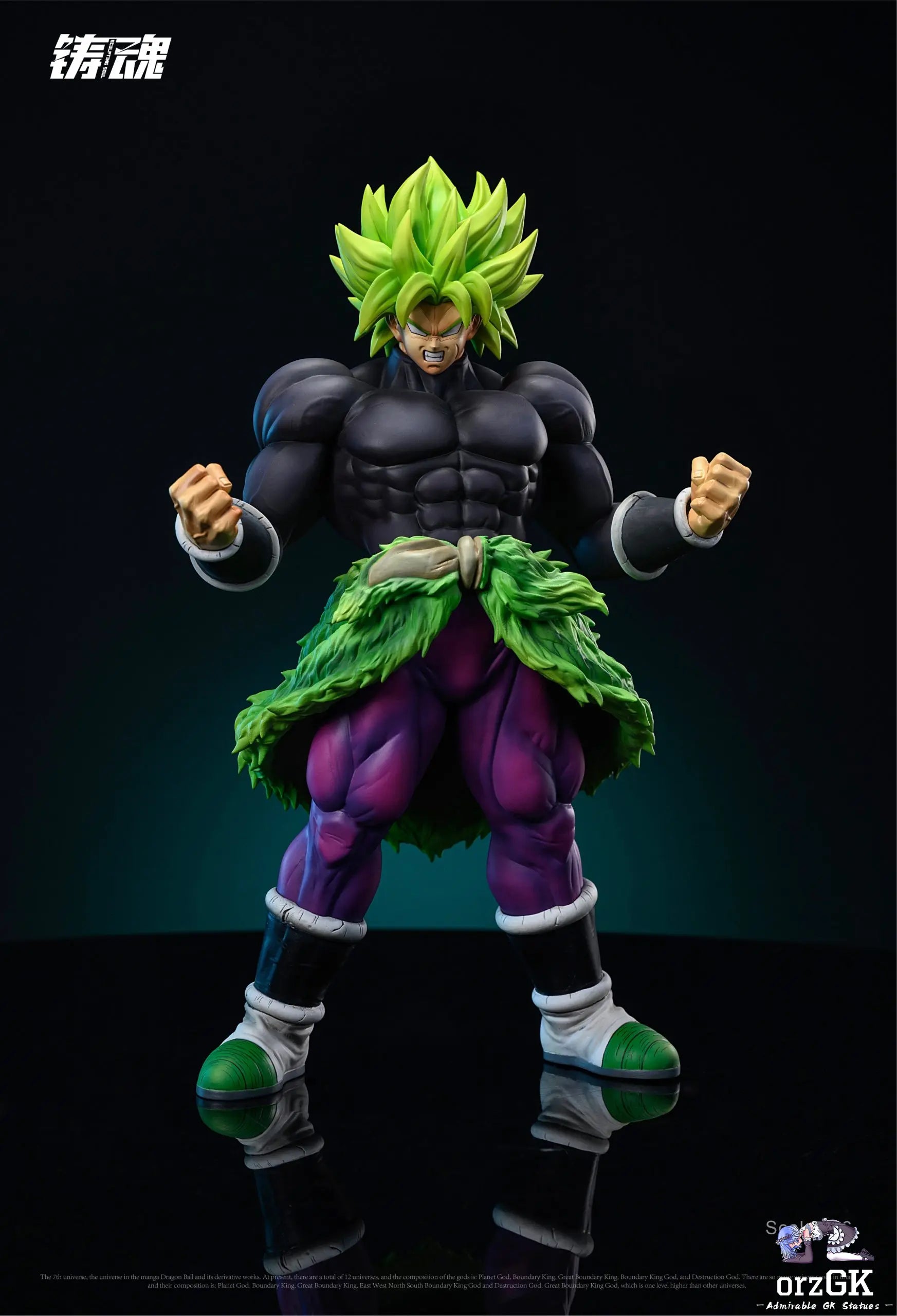 Sculpting Soul Studio - Super Warriors of Universe 7 (Goku, Vegeta, Gohan, Piccolo, Broly)