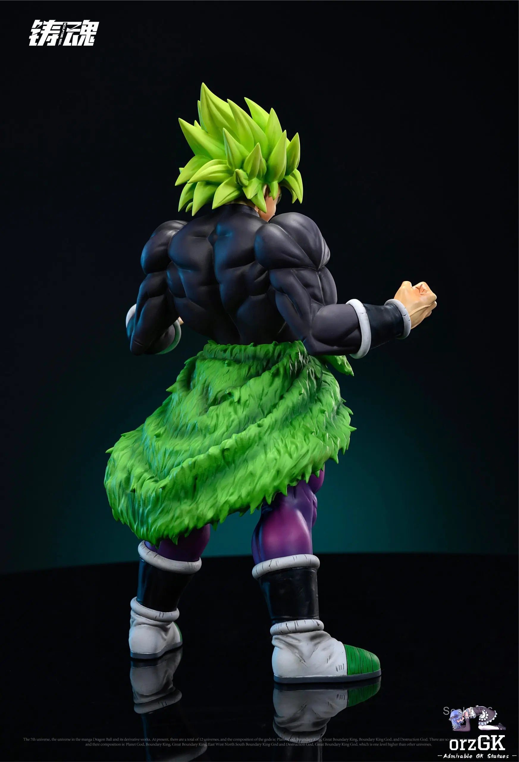 Sculpting Soul Studio - Super Warriors of Universe 7 (Goku, Vegeta, Gohan, Piccolo, Broly)
