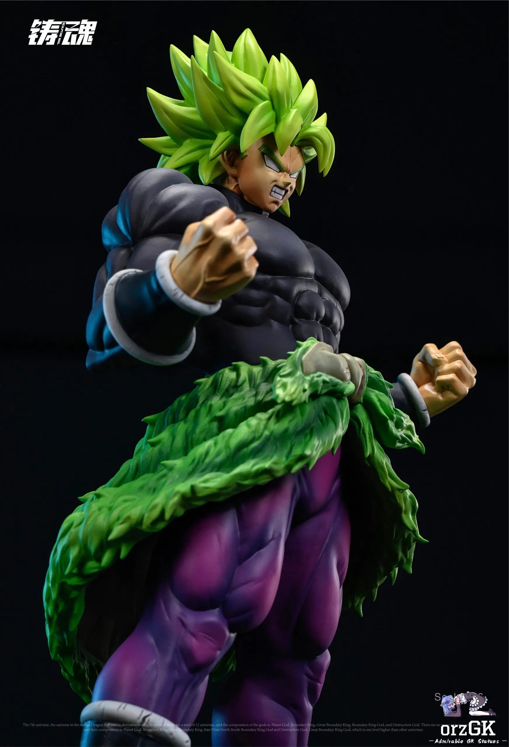 Sculpting Soul Studio - Super Warriors of Universe 7 (Goku, Vegeta, Gohan, Piccolo, Broly)