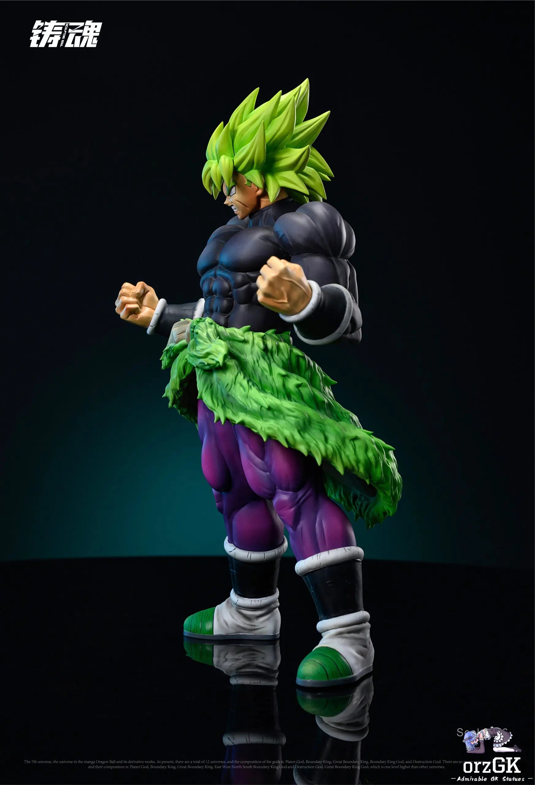 Sculpting Soul Studio - Super Warriors of Universe 7 (Goku, Vegeta, Gohan, Piccolo, Broly)