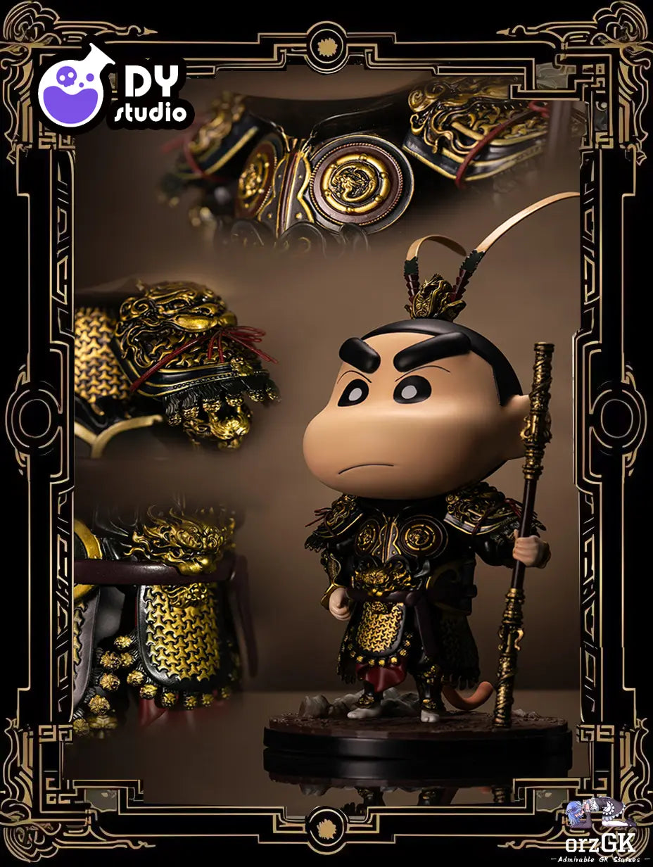 DY Studio - Crayon Shin-chan Black Goku Nohara Shinnosuke Bajie Buriburizaemon