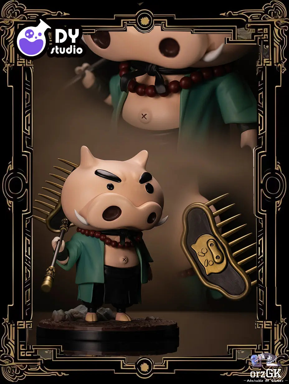 DY Studio - Crayon Shin-chan Black Goku Nohara Shinnosuke Bajie Buriburizaemon
