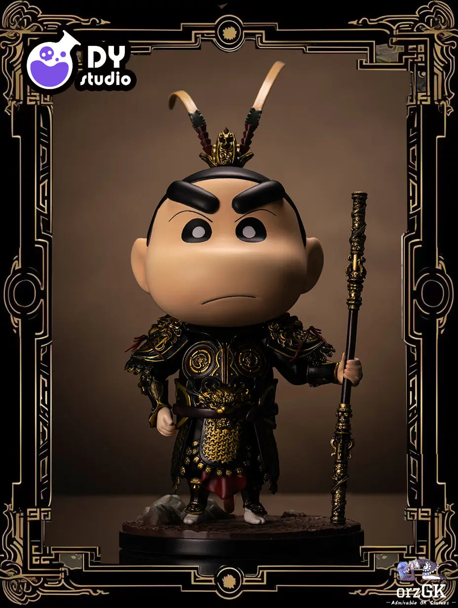 DY Studio - Crayon Shin-chan Black Goku Nohara Shinnosuke Bajie Buriburizaemon