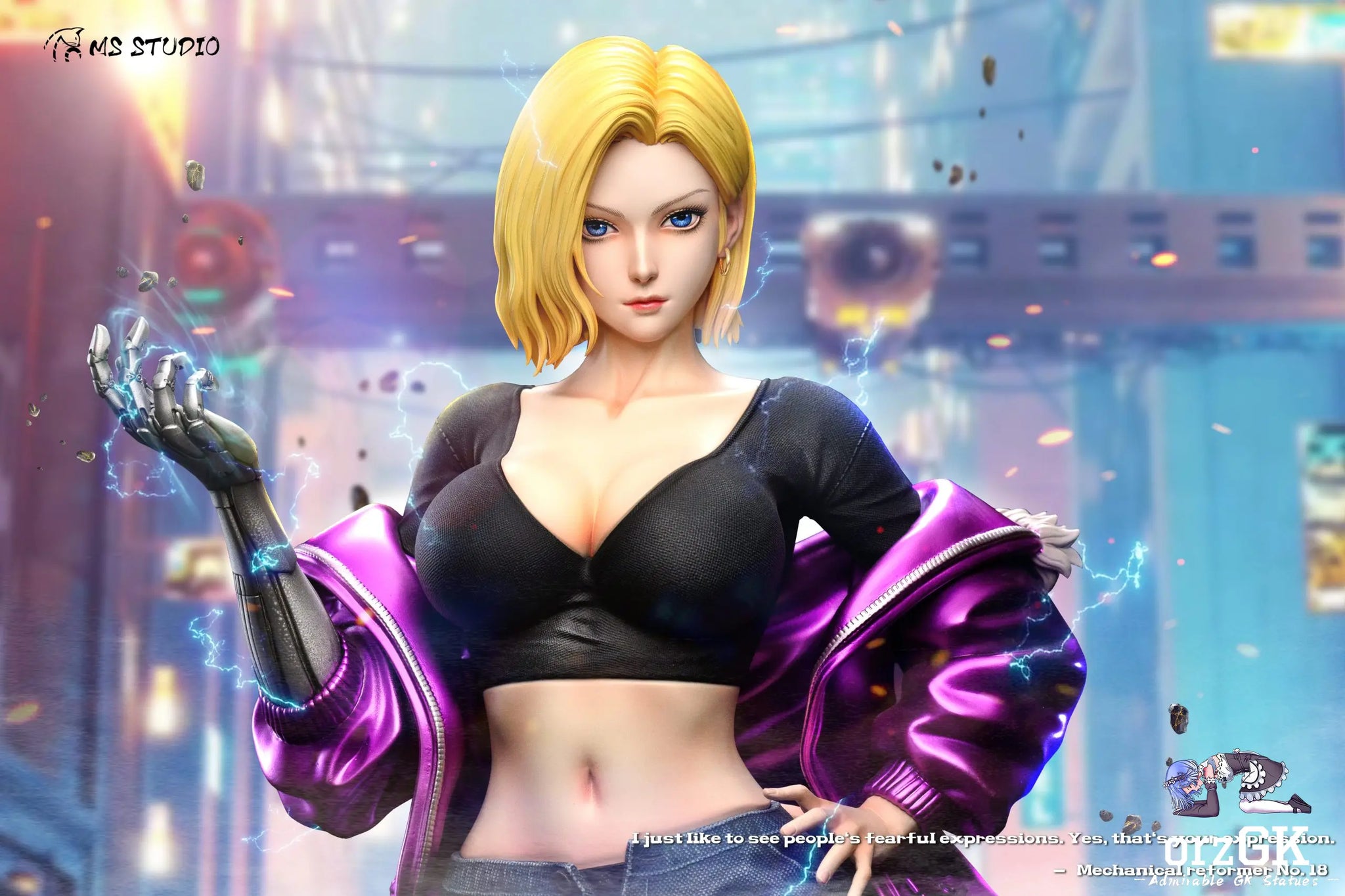 MS Studio - Dragon Ball Mechanical Girl Android 18