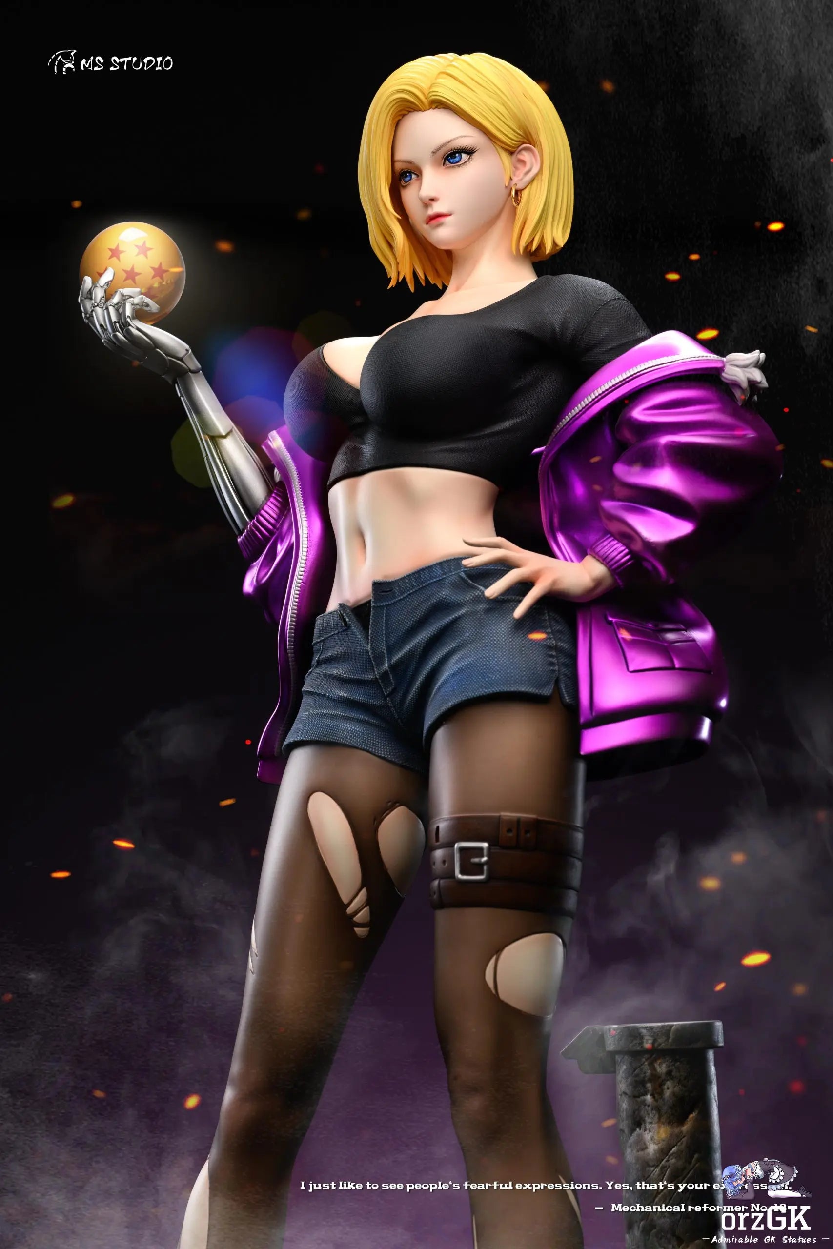 MS Studio - Dragon Ball Mechanical Girl Android 18