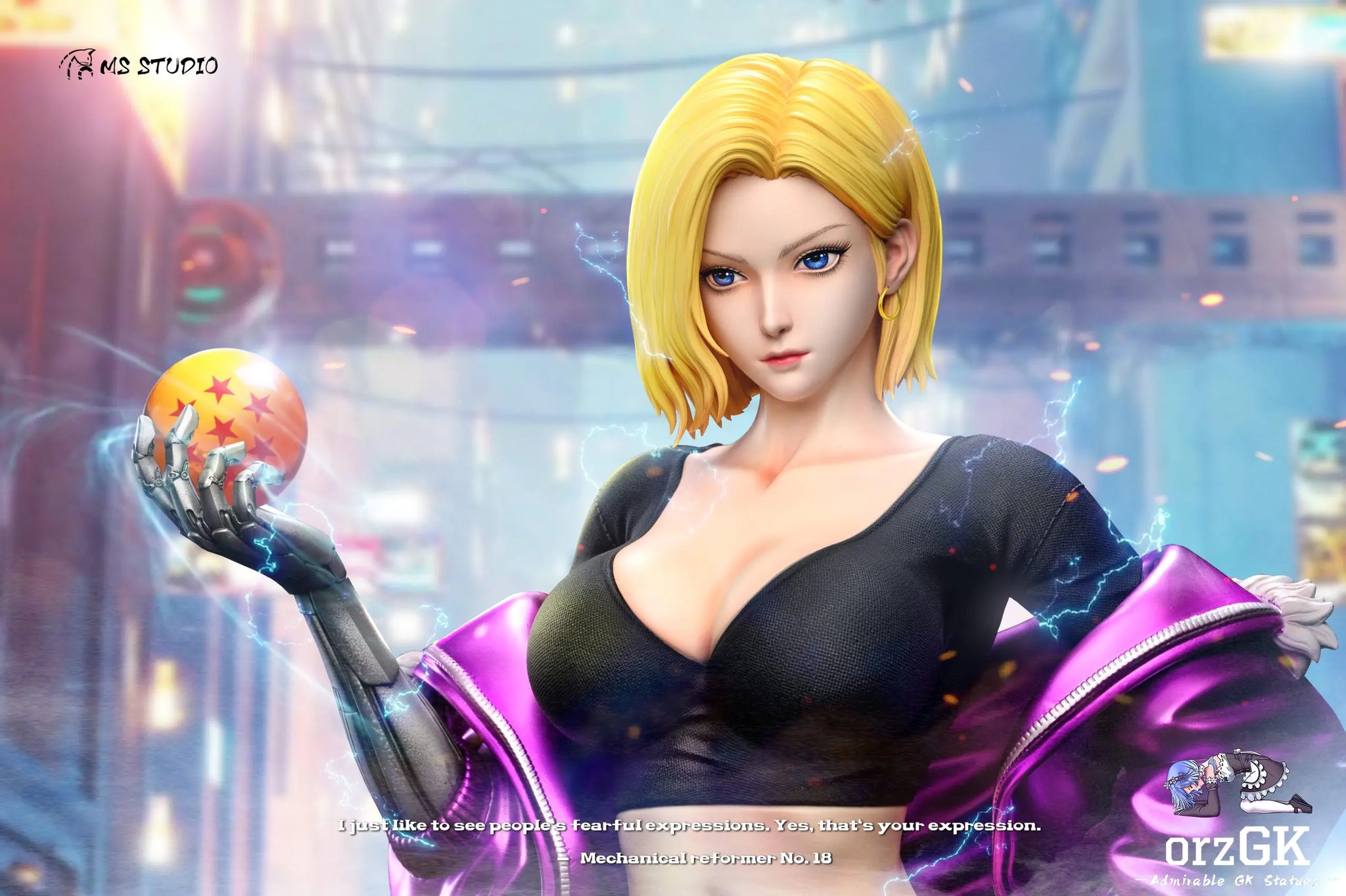 MS Studio - Dragon Ball Mechanical Girl Android 18