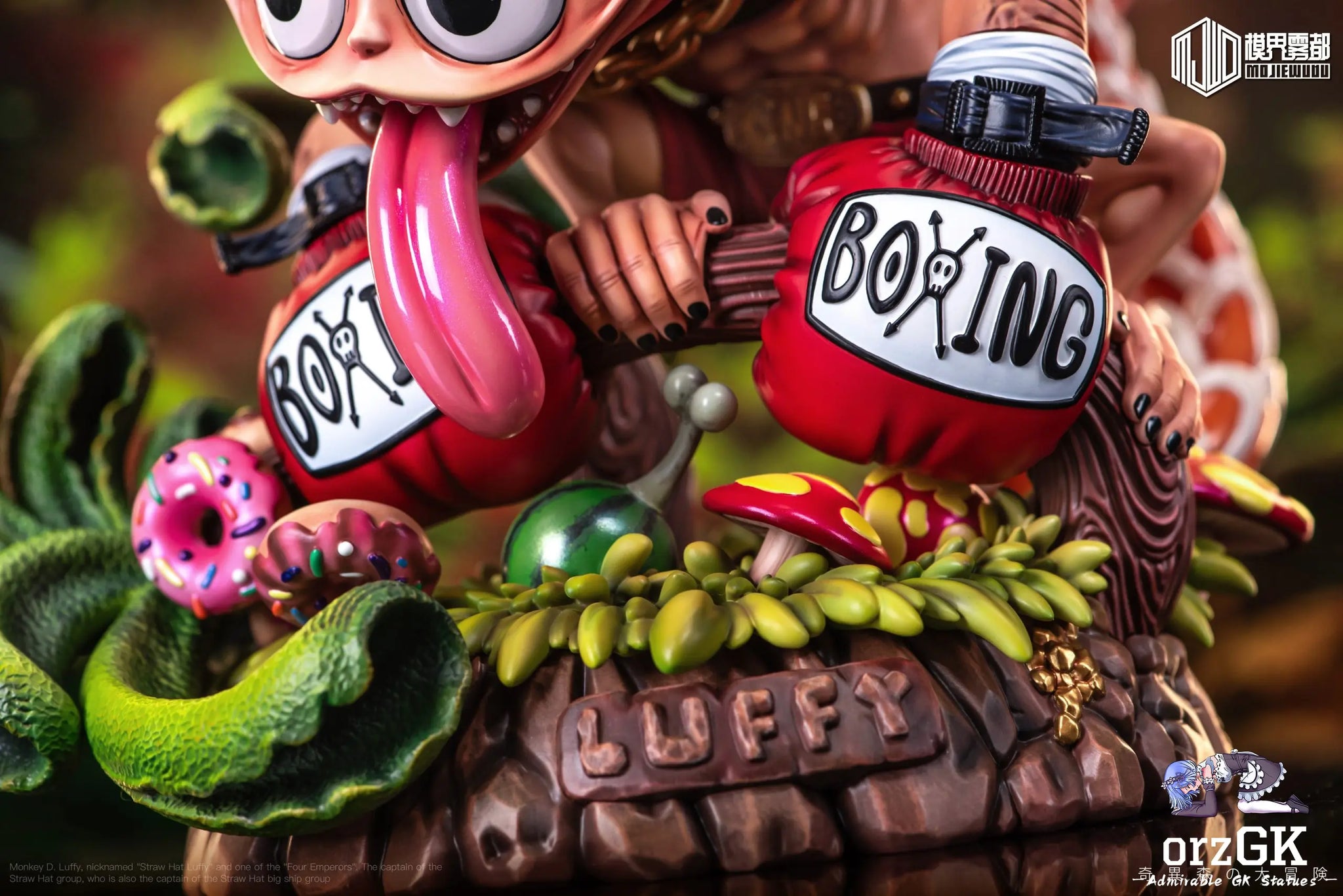 Mo Jie Wu Du Studio - One Piece Strange Forest Adventure #4 Luffy & Fishtail Monkey