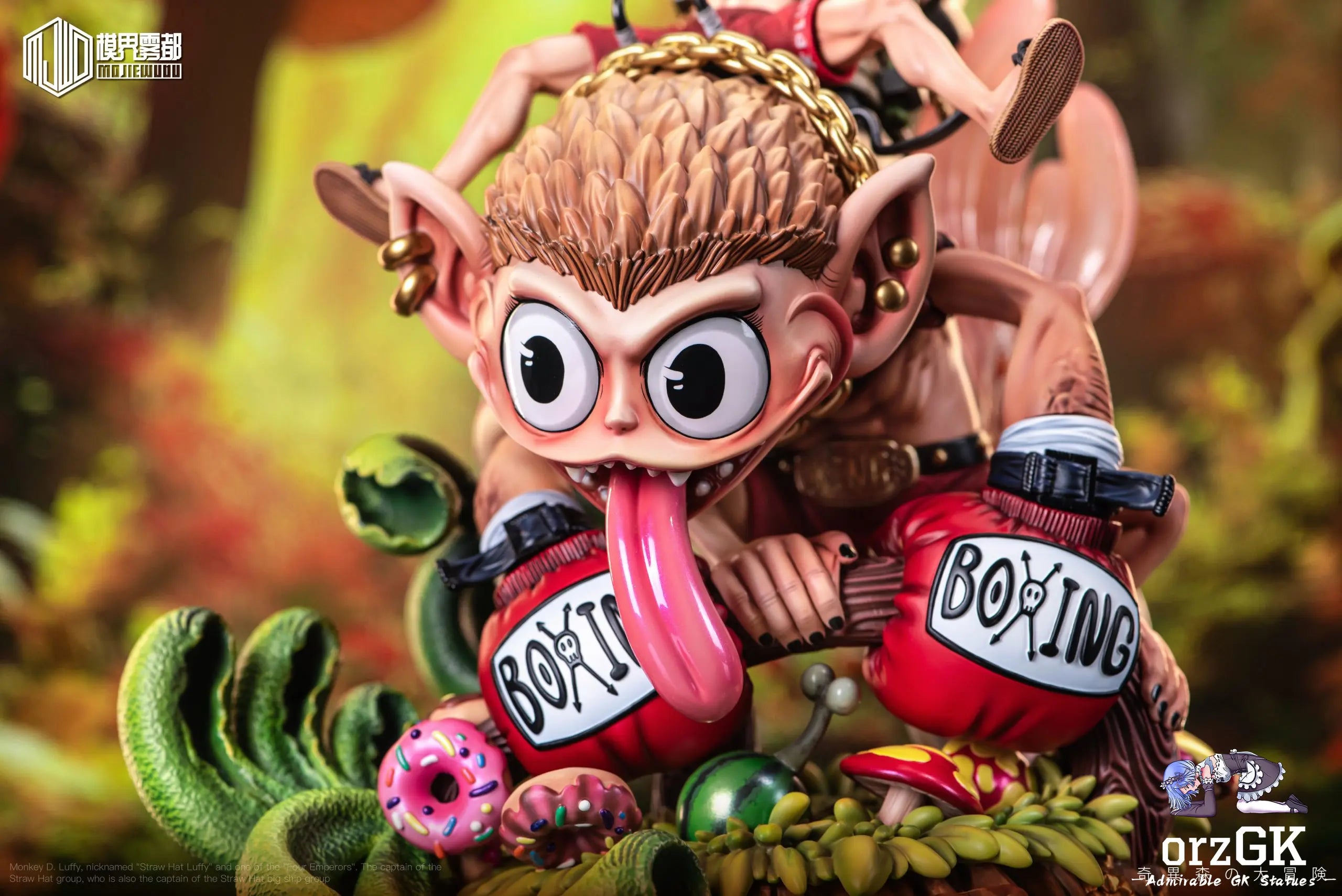 Mo Jie Wu Du Studio - One Piece Strange Forest Adventure #4 Luffy & Fishtail Monkey