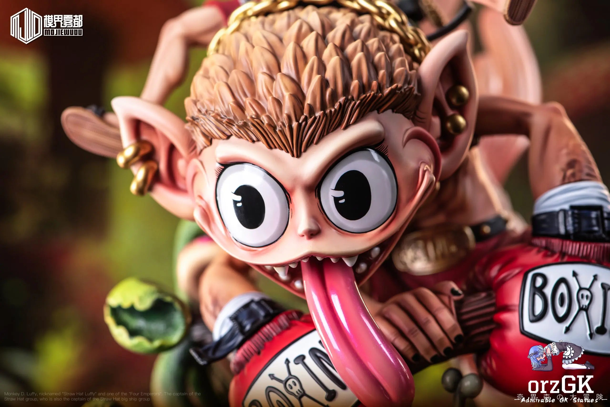 Mo Jie Wu Du Studio - One Piece Strange Forest Adventure #4 Luffy & Fishtail Monkey