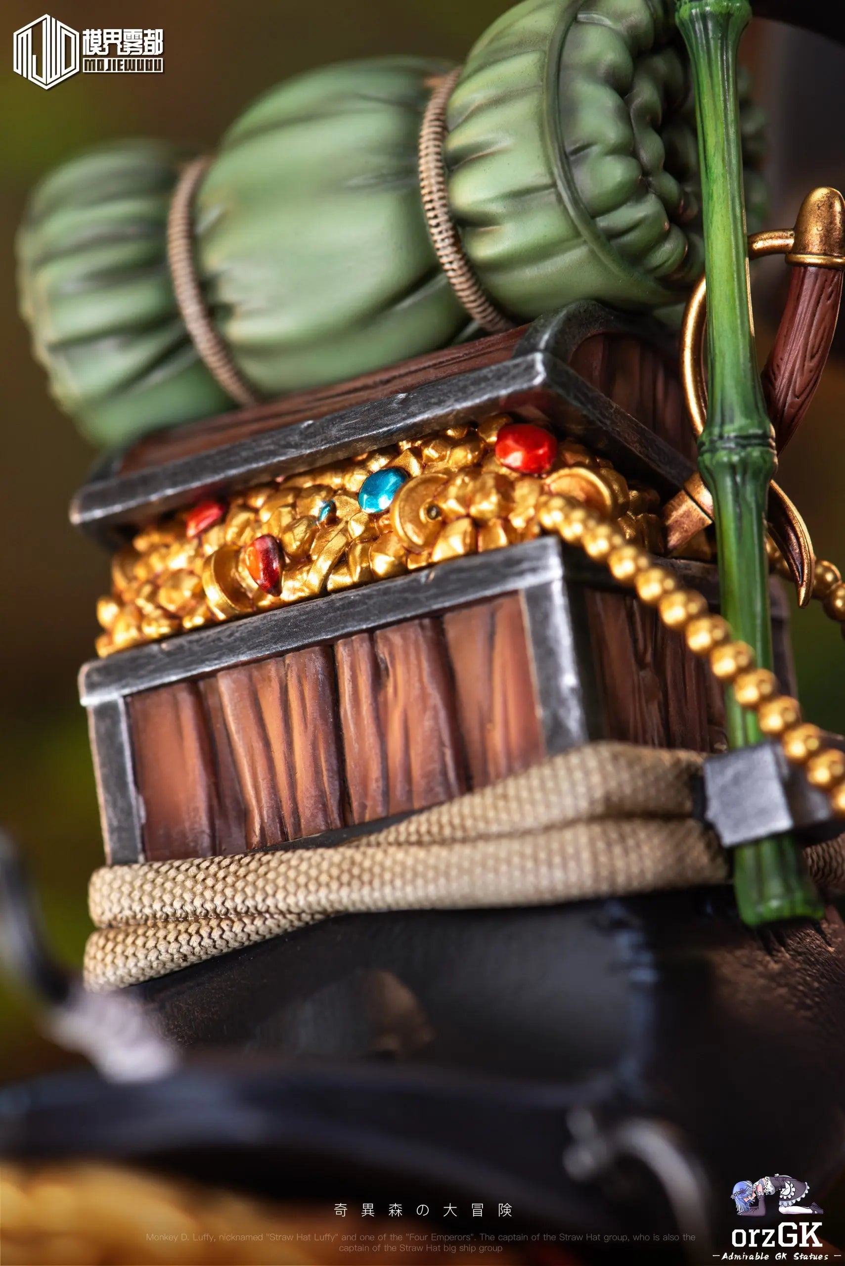 Mo Jie Wu Du Studio - One Piece Strange Forest Adventure #4 Luffy & Fishtail Monkey