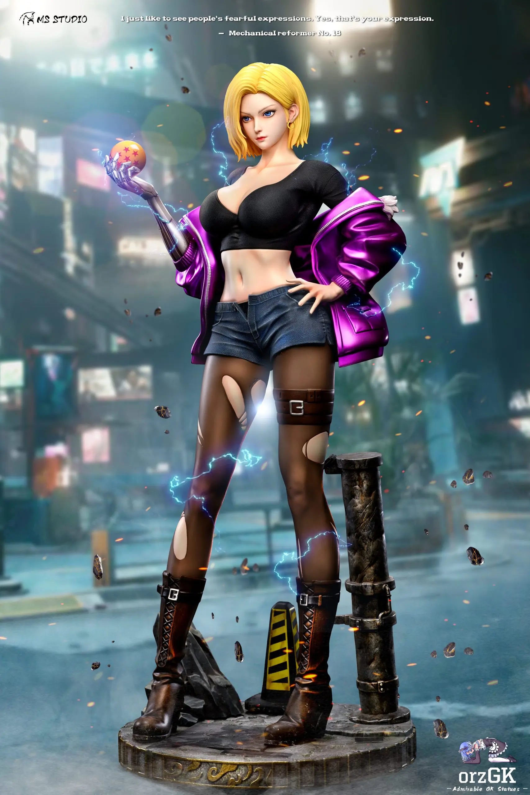 MS Studio - Dragon Ball Mechanical Girl Android 18