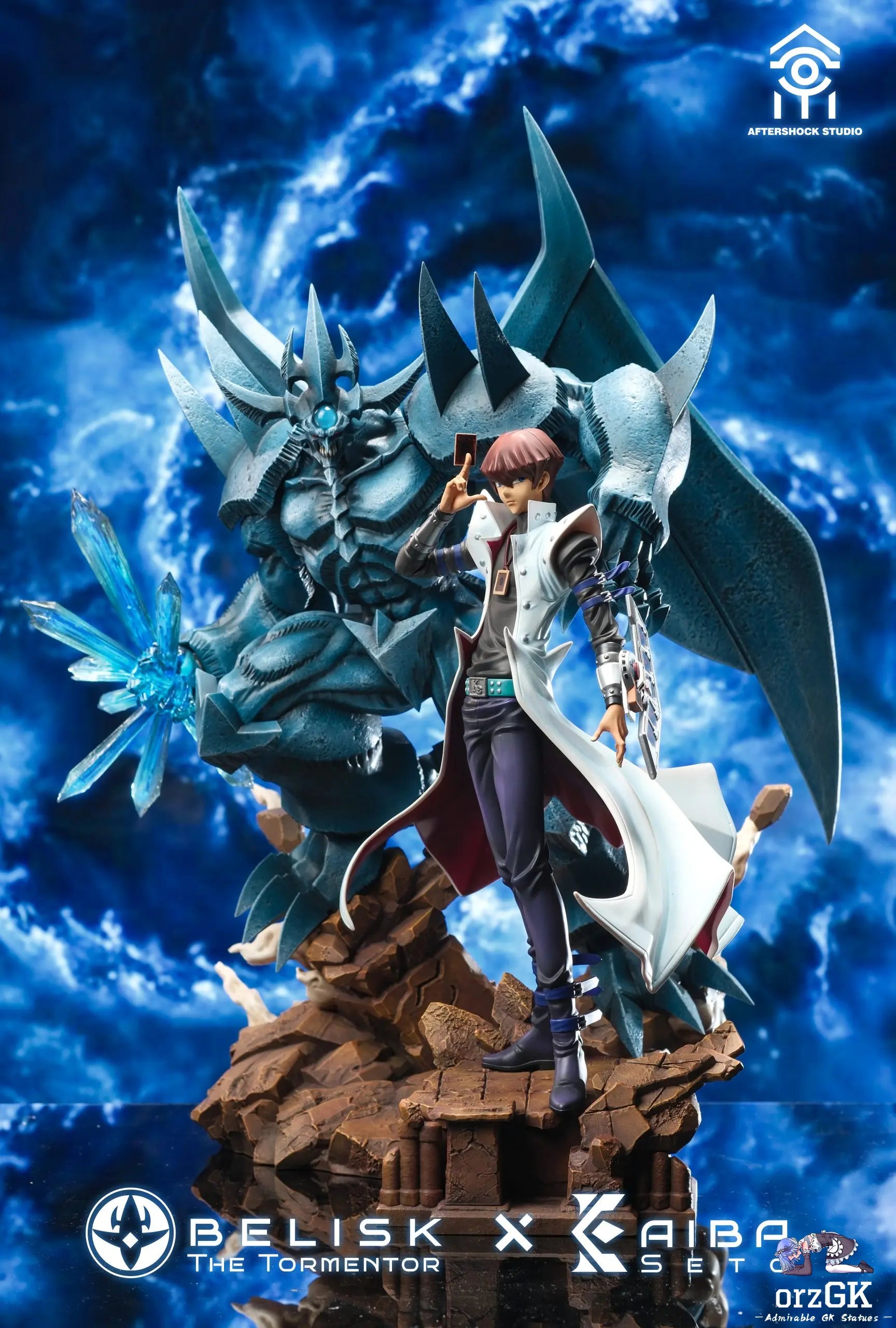 Aftershock Studio - Yu-Gi-Oh! Obelisk the Tormentor & Seto Kaiba