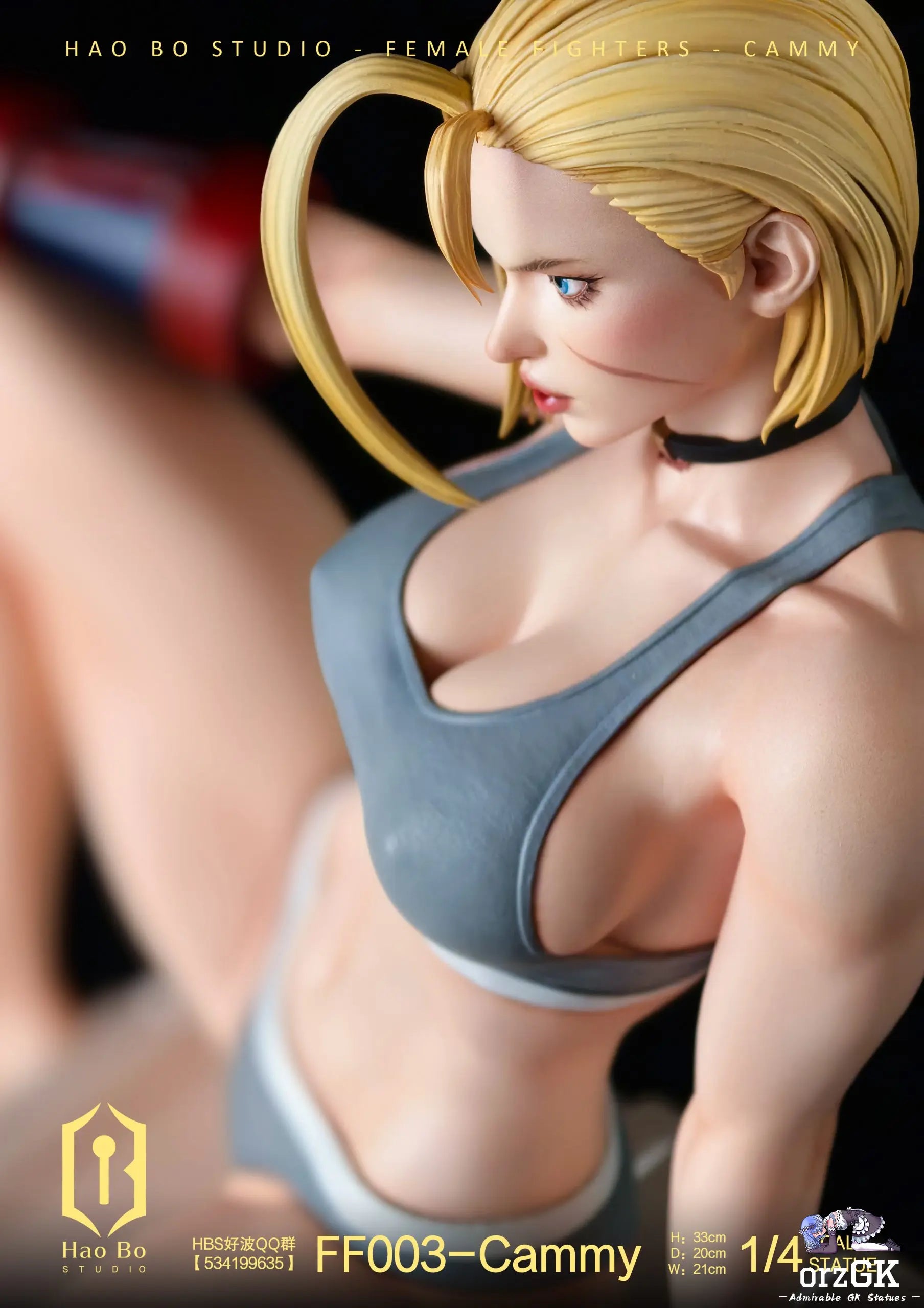 HAO BO Studio - 1/4 Statue Female Fighter Series FF003 Cammy