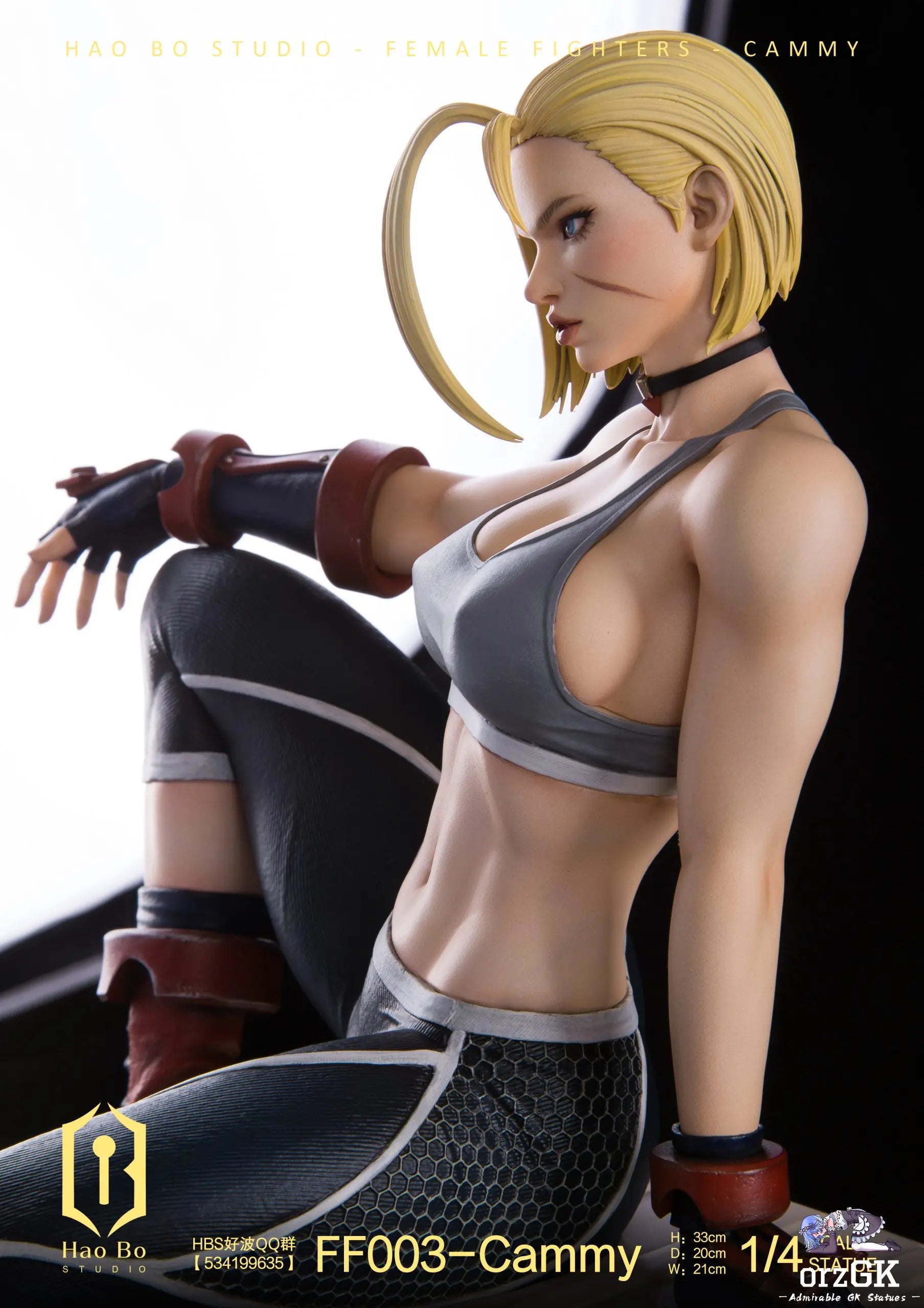 HAO BO Studio - 1/4 Statue Female Fighter Series FF003 Cammy