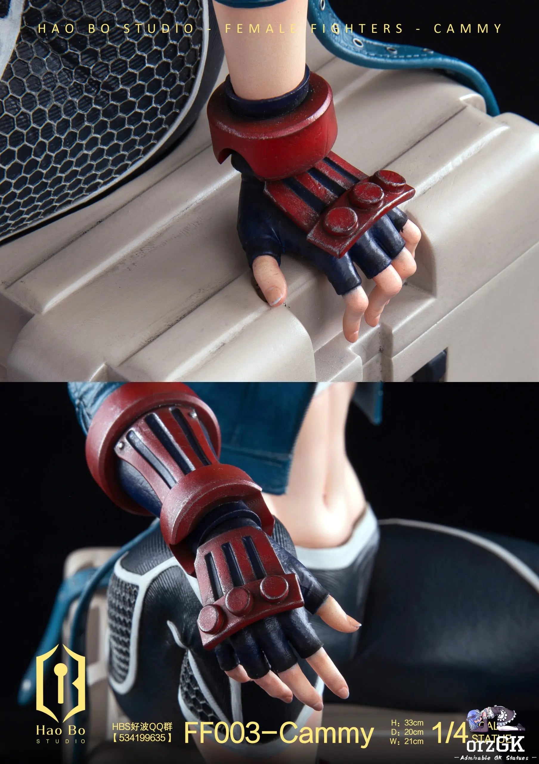 HAO BO Studio - 1/4 Statue Female Fighter Series FF003 Cammy