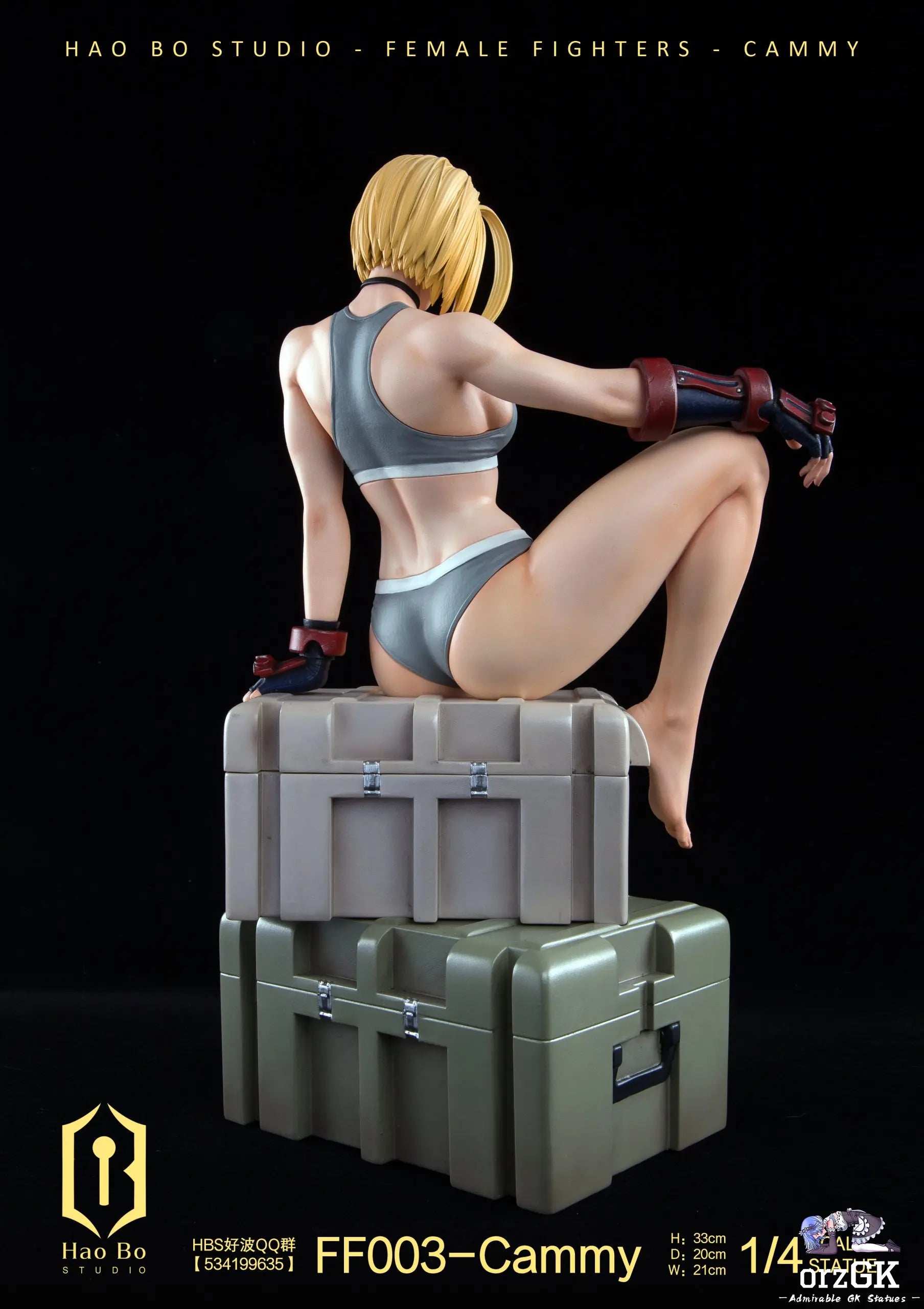 HAO BO Studio - 1/4 Statue Female Fighter Series FF003 Cammy