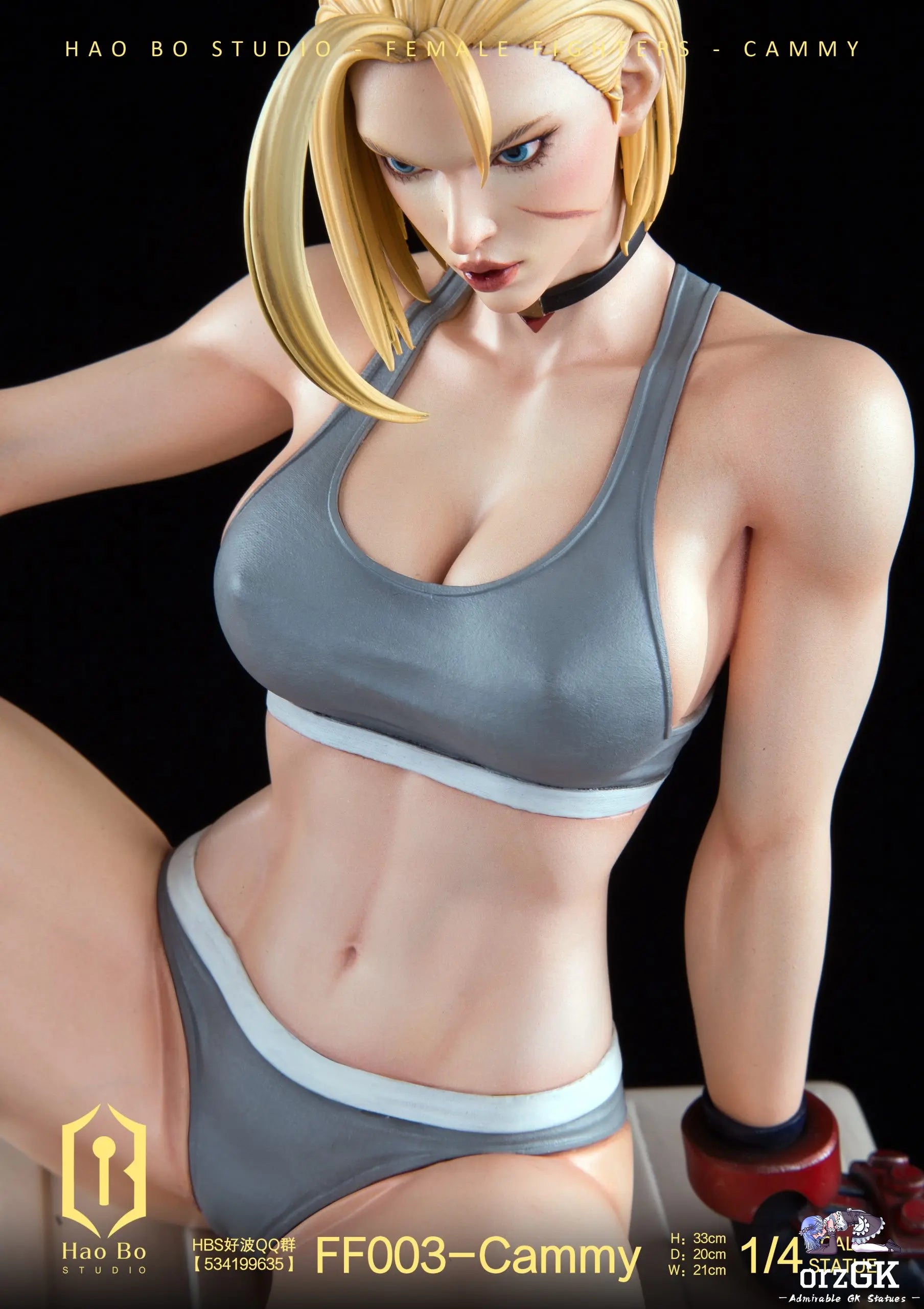 HAO BO Studio - 1/4 Statue Female Fighter Series FF003 Cammy