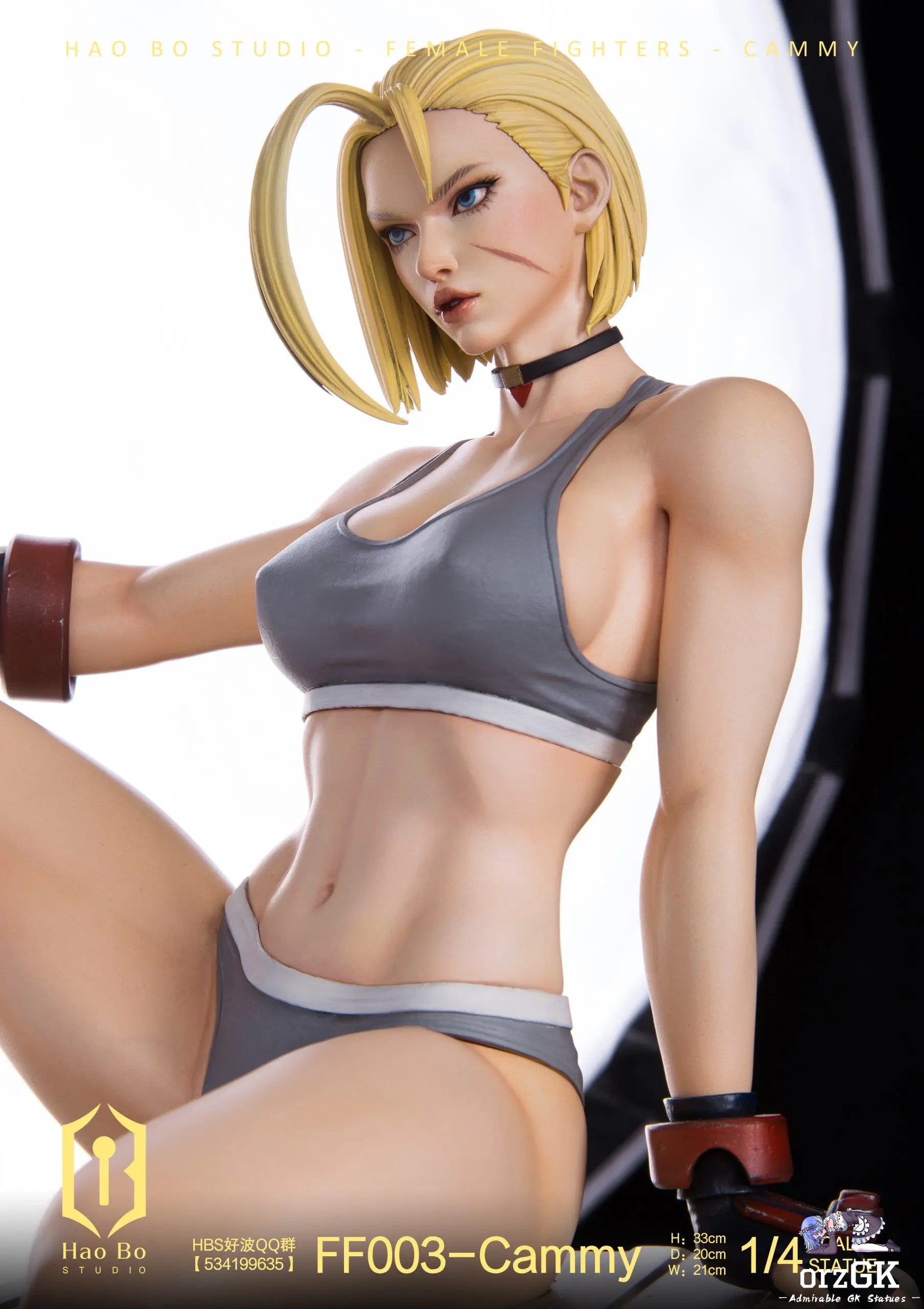 HAO BO Studio - 1/4 Statue Female Fighter Series FF003 Cammy