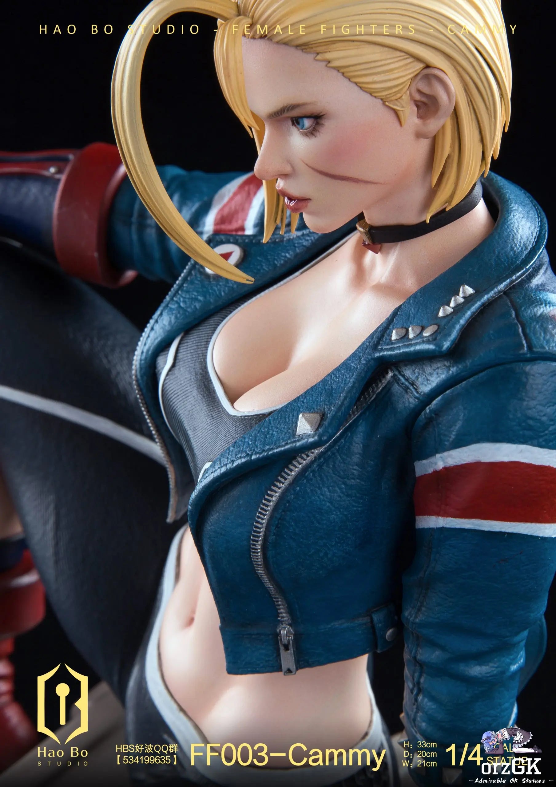 HAO BO Studio - 1/4 Statue Female Fighter Series FF003 Cammy