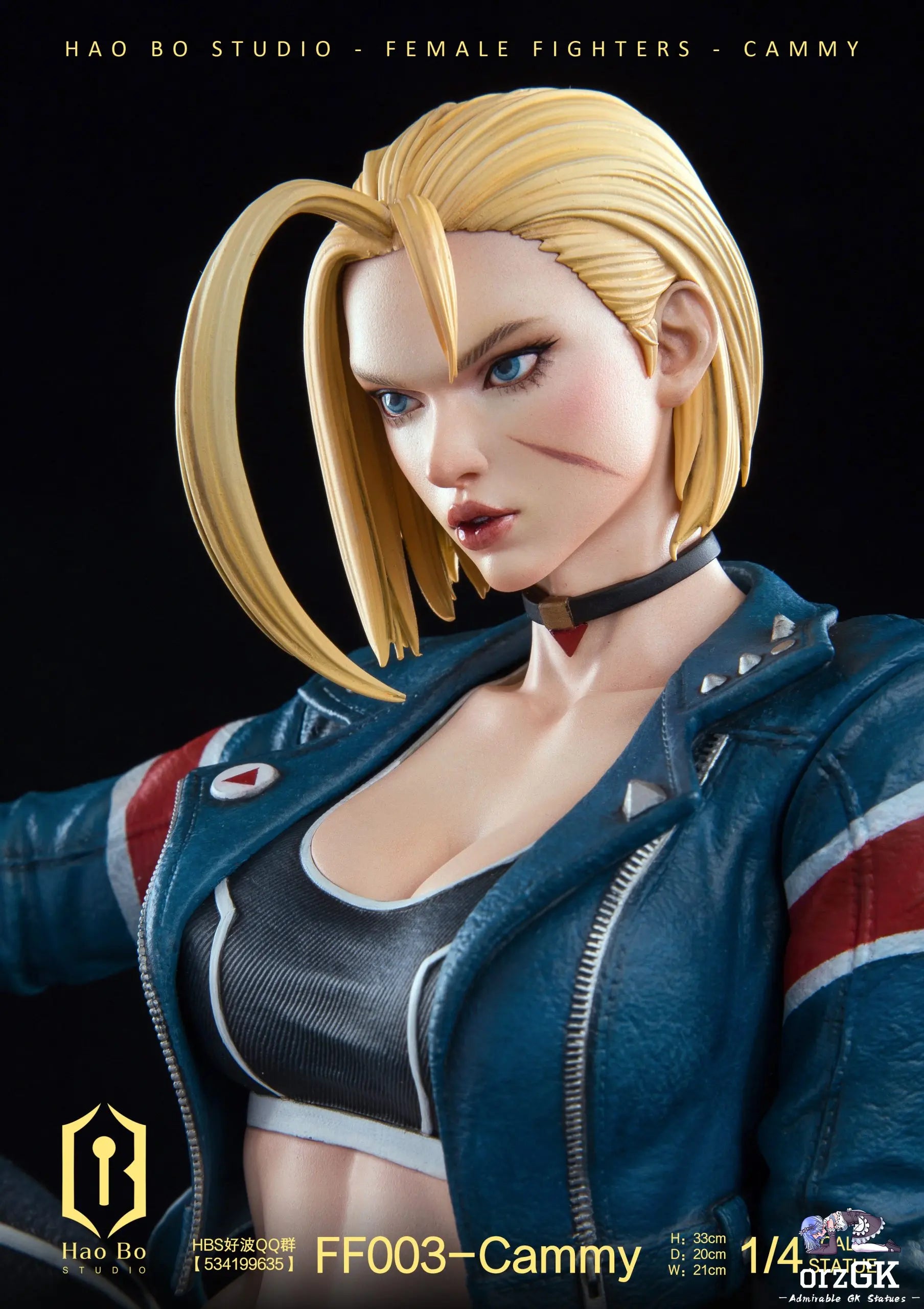 HAO BO Studio - 1/4 Statue Female Fighter Series FF003 Cammy
