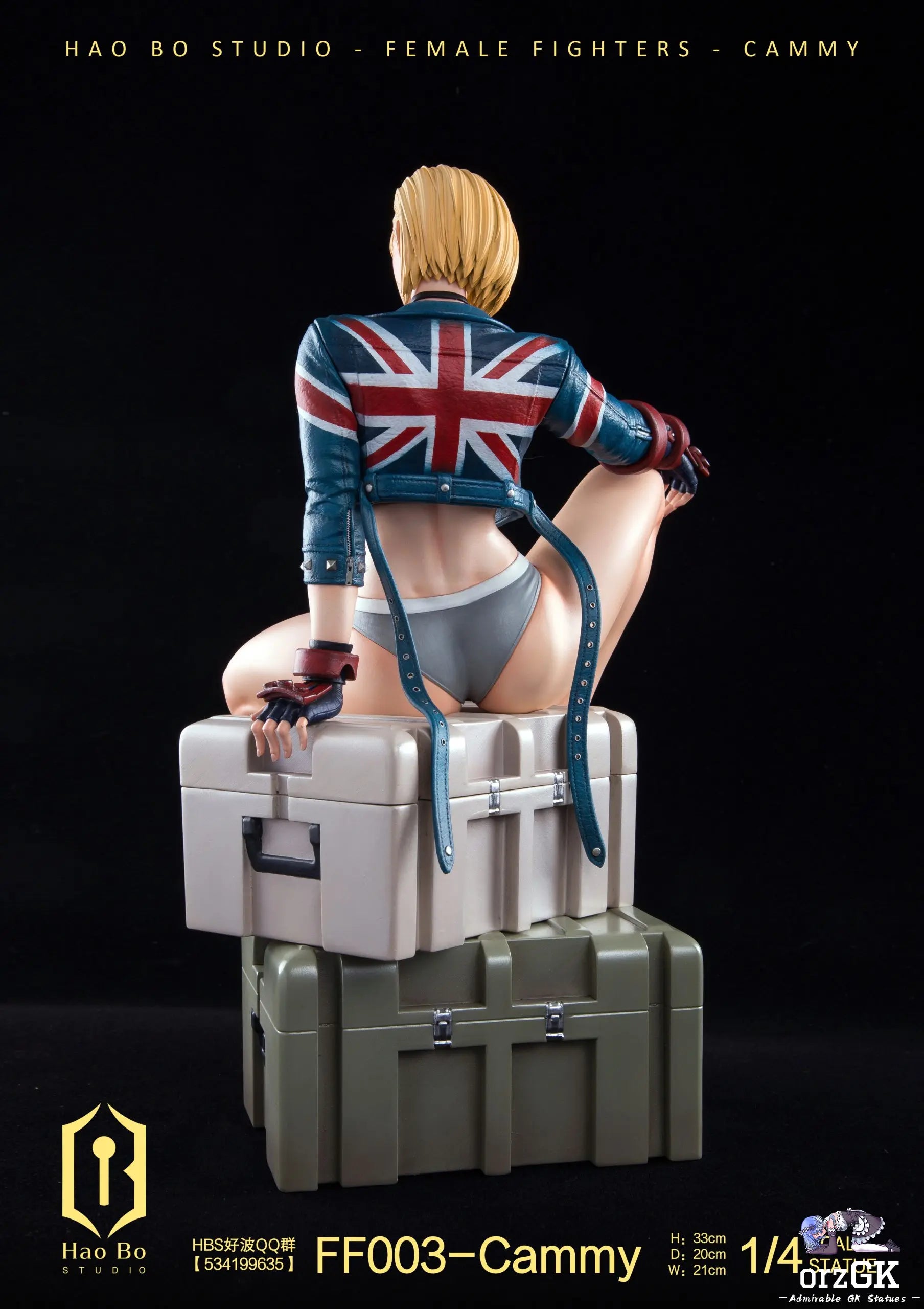 HAO BO Studio - 1/4 Statue Female Fighter Series FF003 Cammy