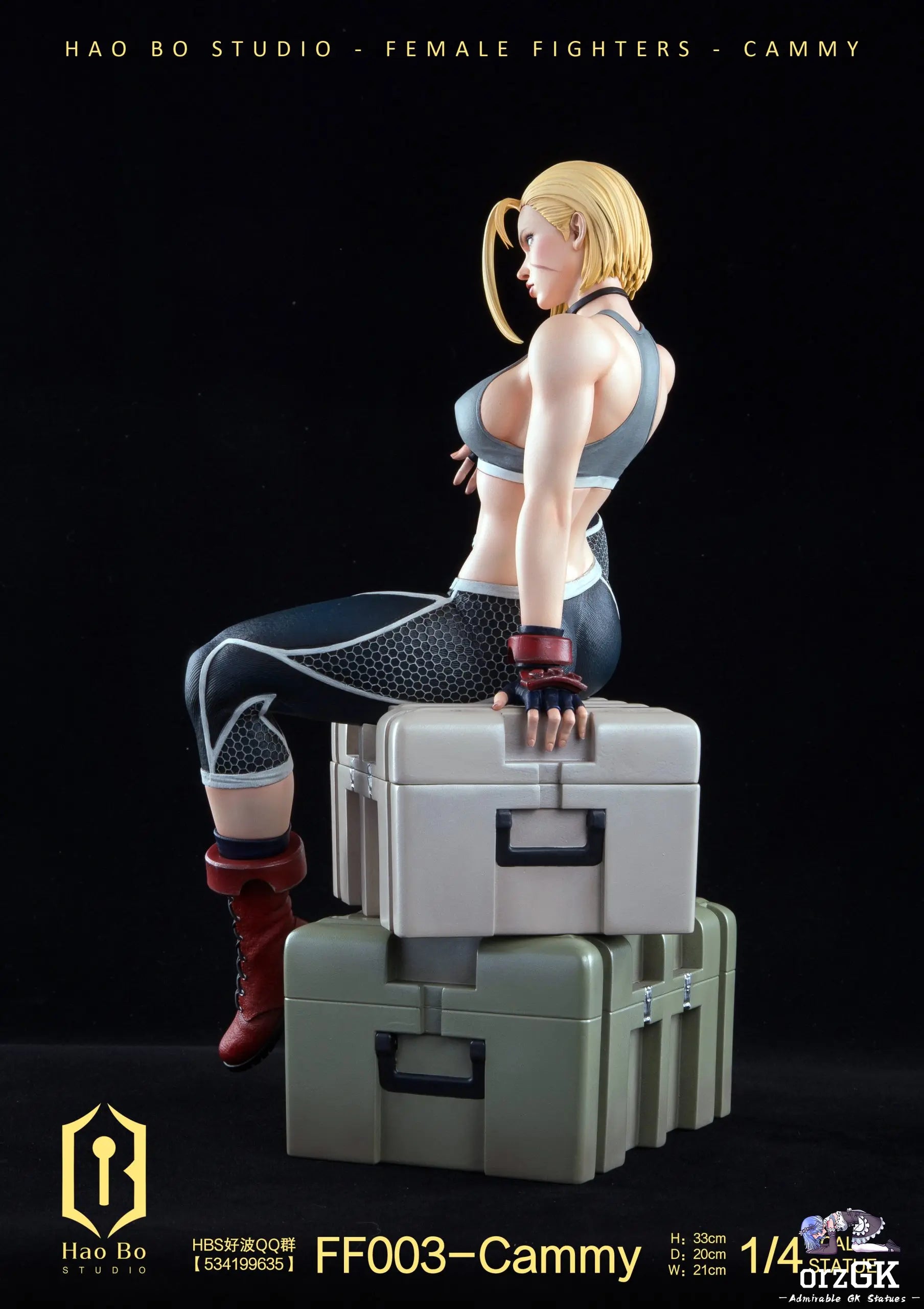 HAO BO Studio - 1/4 Statue Female Fighter Series FF003 Cammy