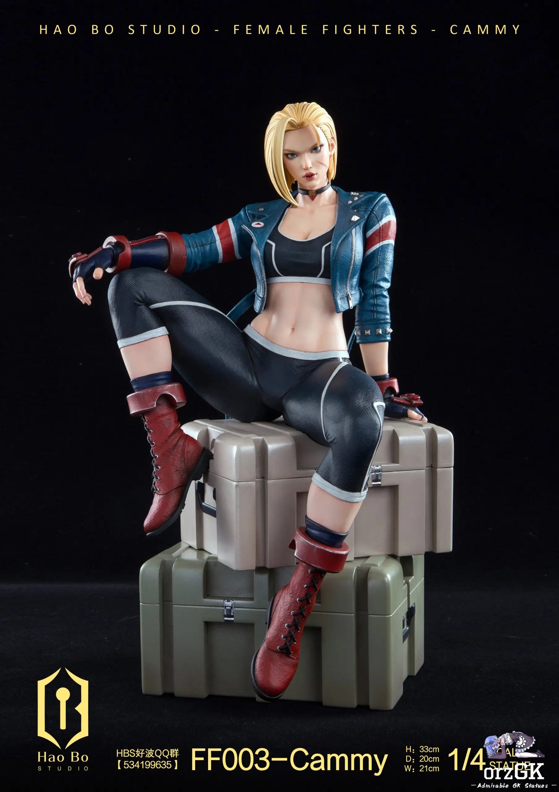 HAO BO Studio - 1/4 Statue Female Fighter Series FF003 Cammy