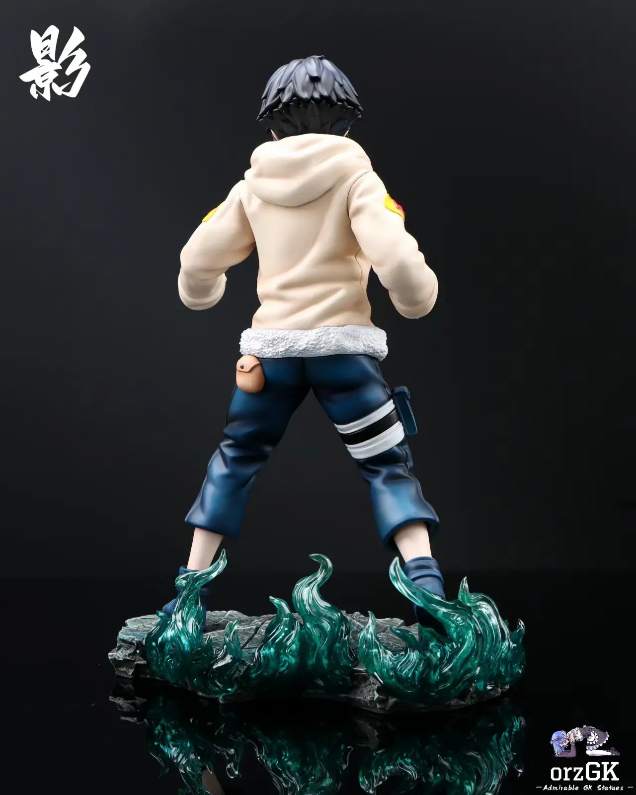 YING Studio - Naruto Childhood Series 1: Little Hinata Hyuga resin statue Navy Toys anime figure