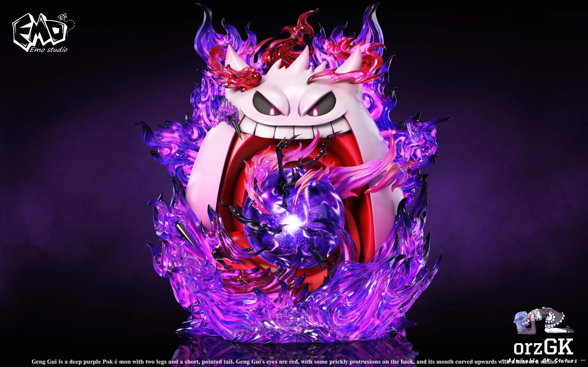 Emo Studio - Pokemon Emo Graduation Model #1 Gengar