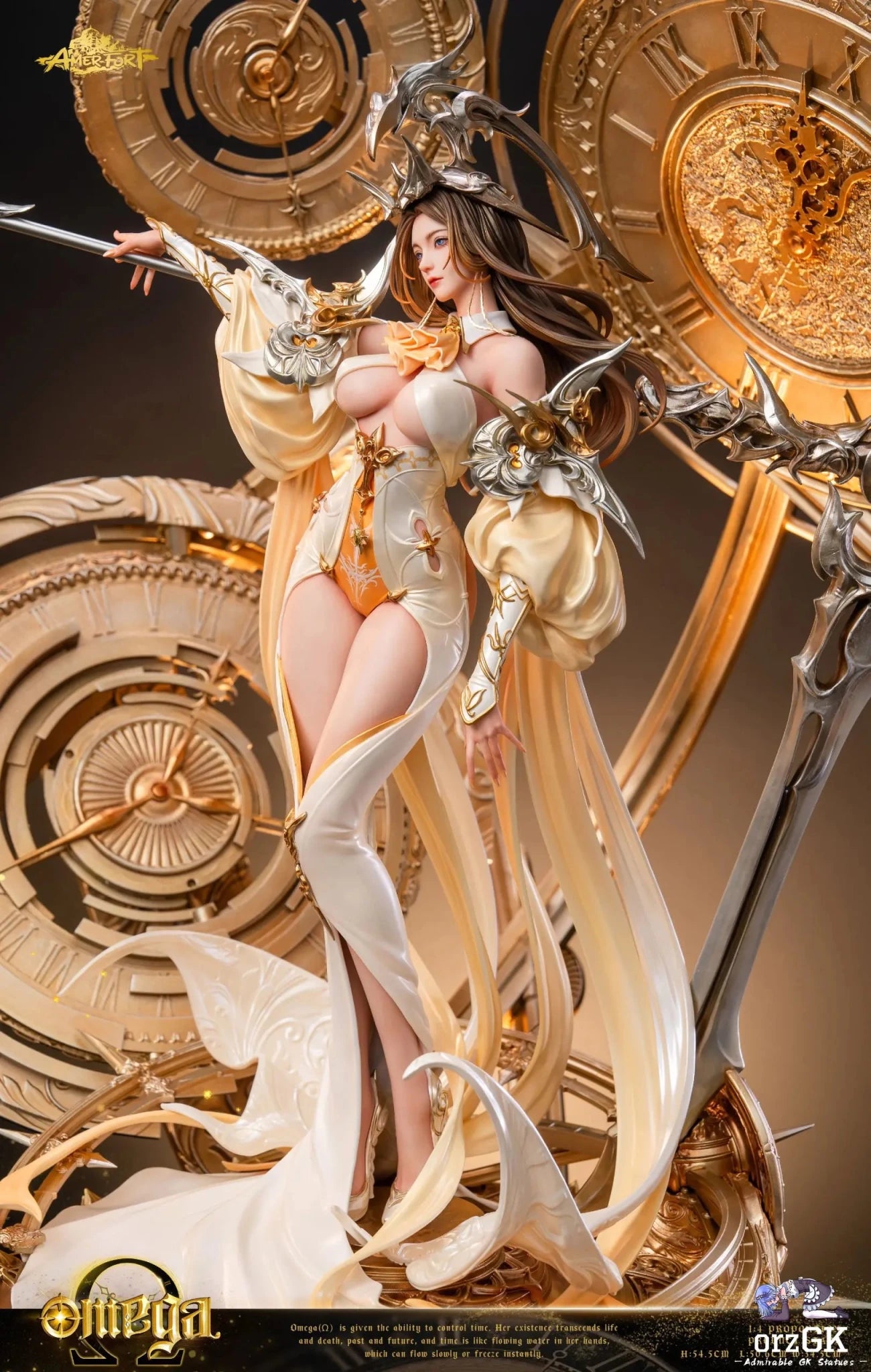 PJ Studio - Original Amerfort & TaeKwon Kim Joint works Omega (Licensed) resin statue Navy Toys anime figure