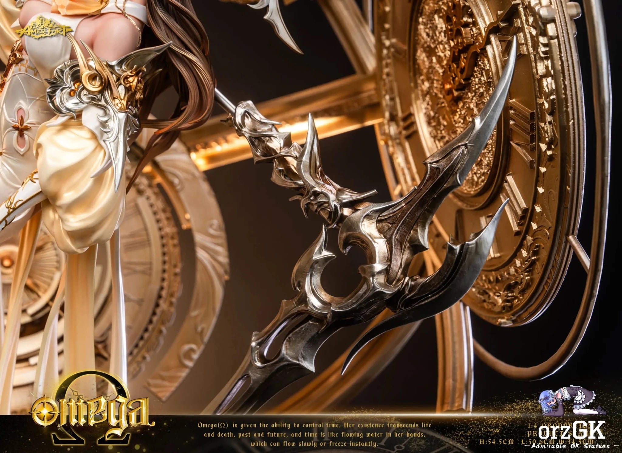 PJ Studio - Original Amerfort & TaeKwon Kim Joint works Omega (Licensed) resin statue Navy Toys anime figure