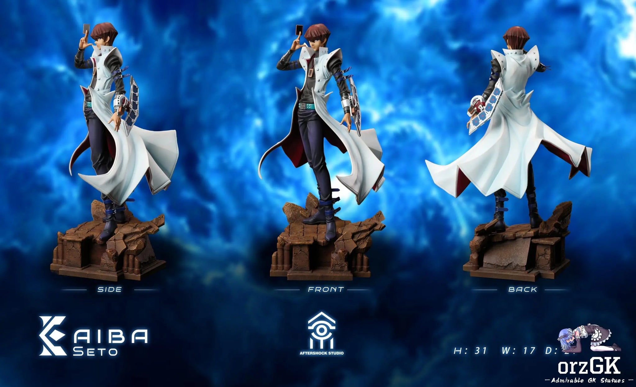 Aftershock Studio - Yu-Gi-Oh! Obelisk the Tormentor & Seto Kaiba