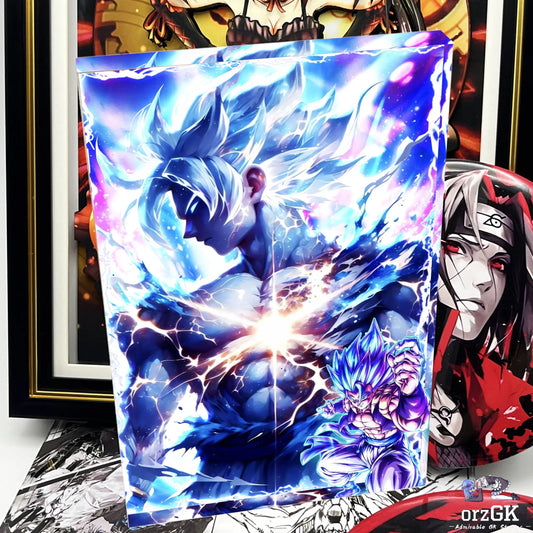 A Miao Hua She Studio - Dragon Ball Super Saiyan Blue Son Goku Card Brick